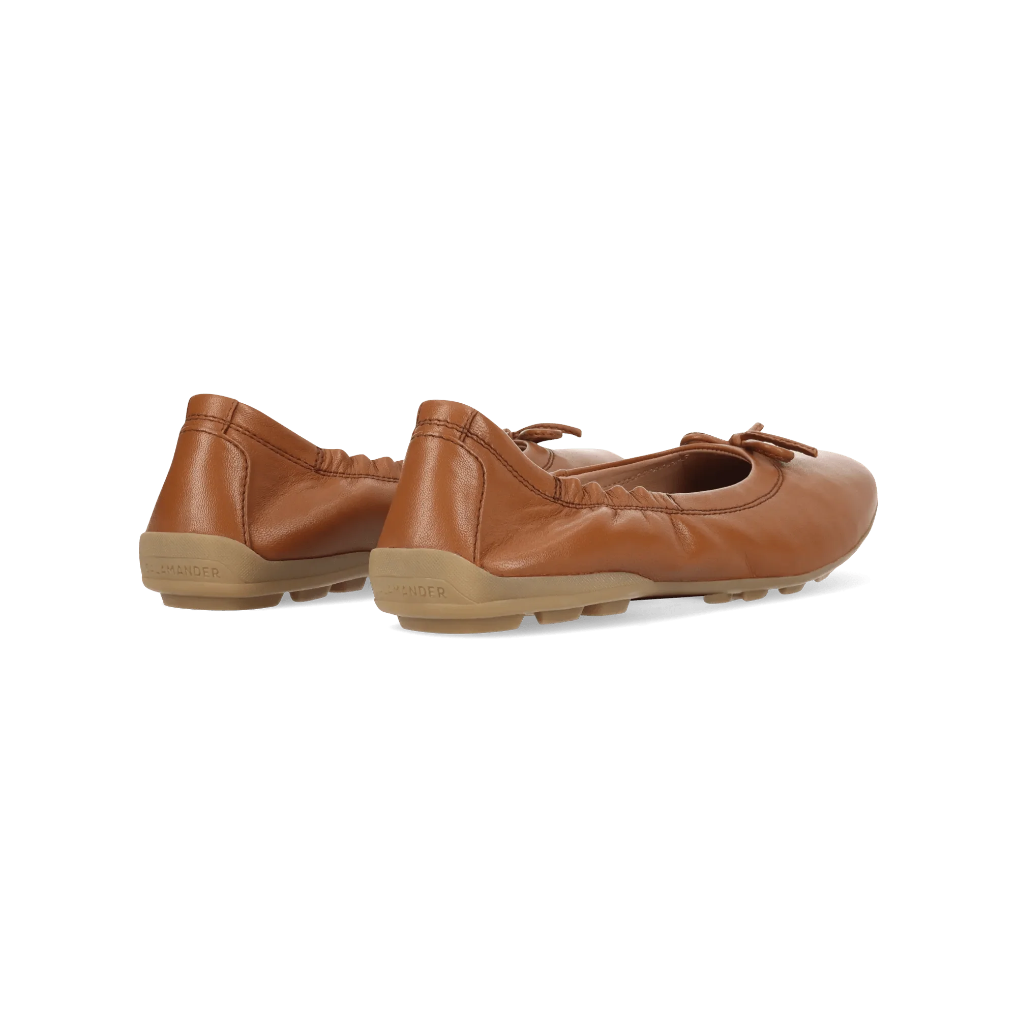 Leder Ballerina Cognac - Image 4