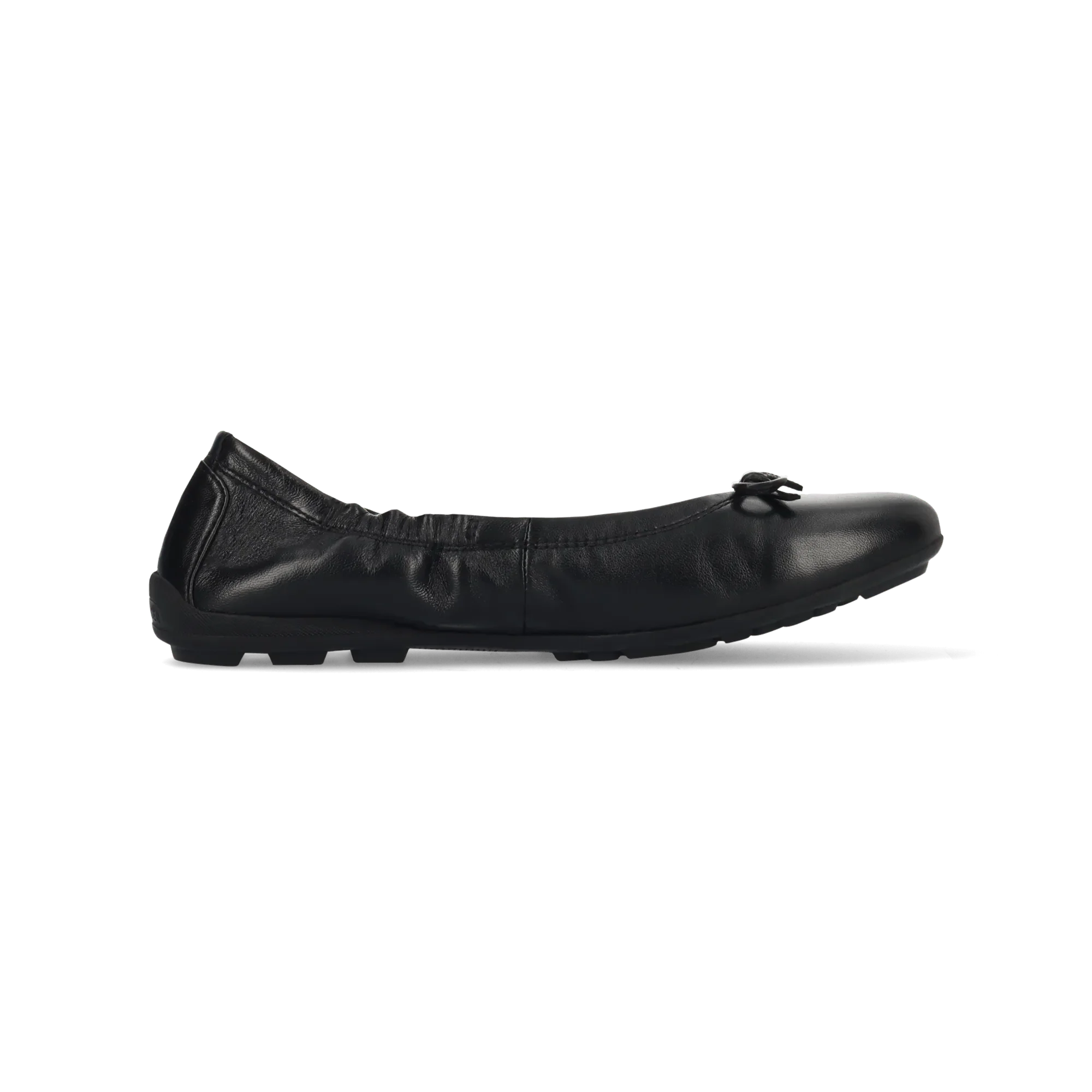 Leder Ballerina Schwarz - Image 3