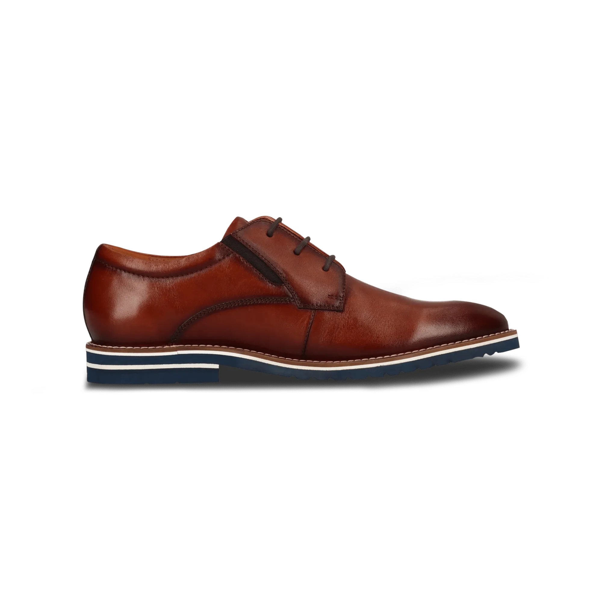 Leder Business Schnürer Cognac - Image 3