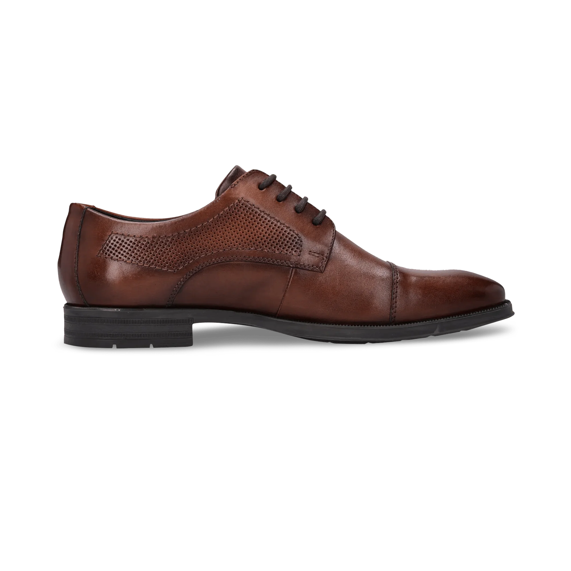Leder Business Schnürer Cognac - Image 3