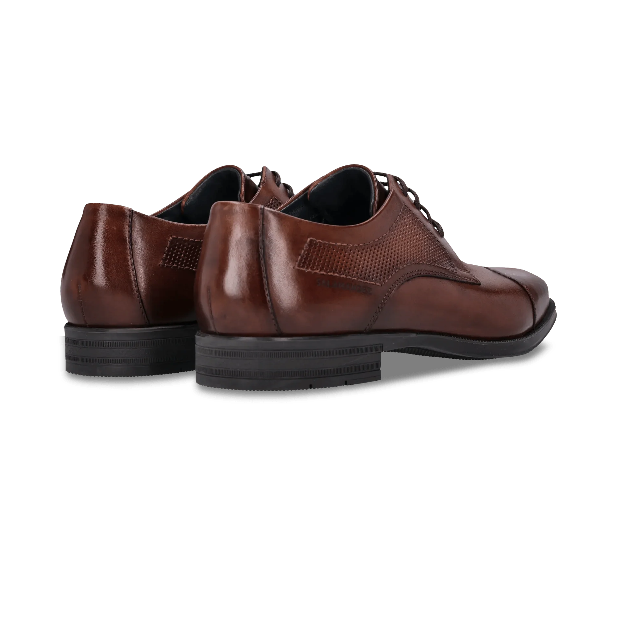 Leder Business Schnürer Cognac - Image 4