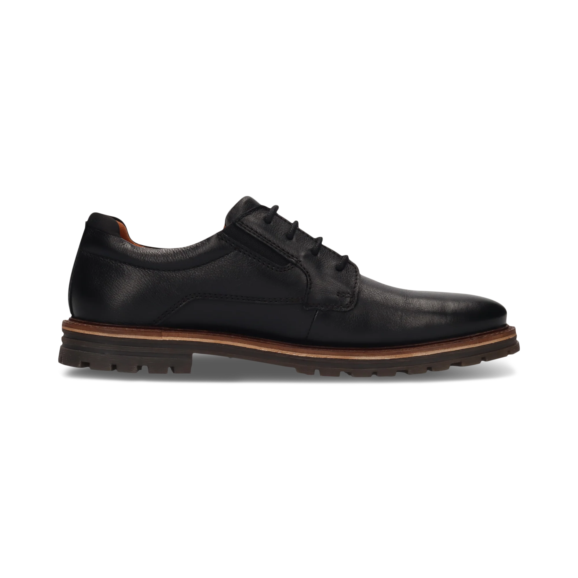 Leder Business-Schnürschuhe In Schwarz - Image 3