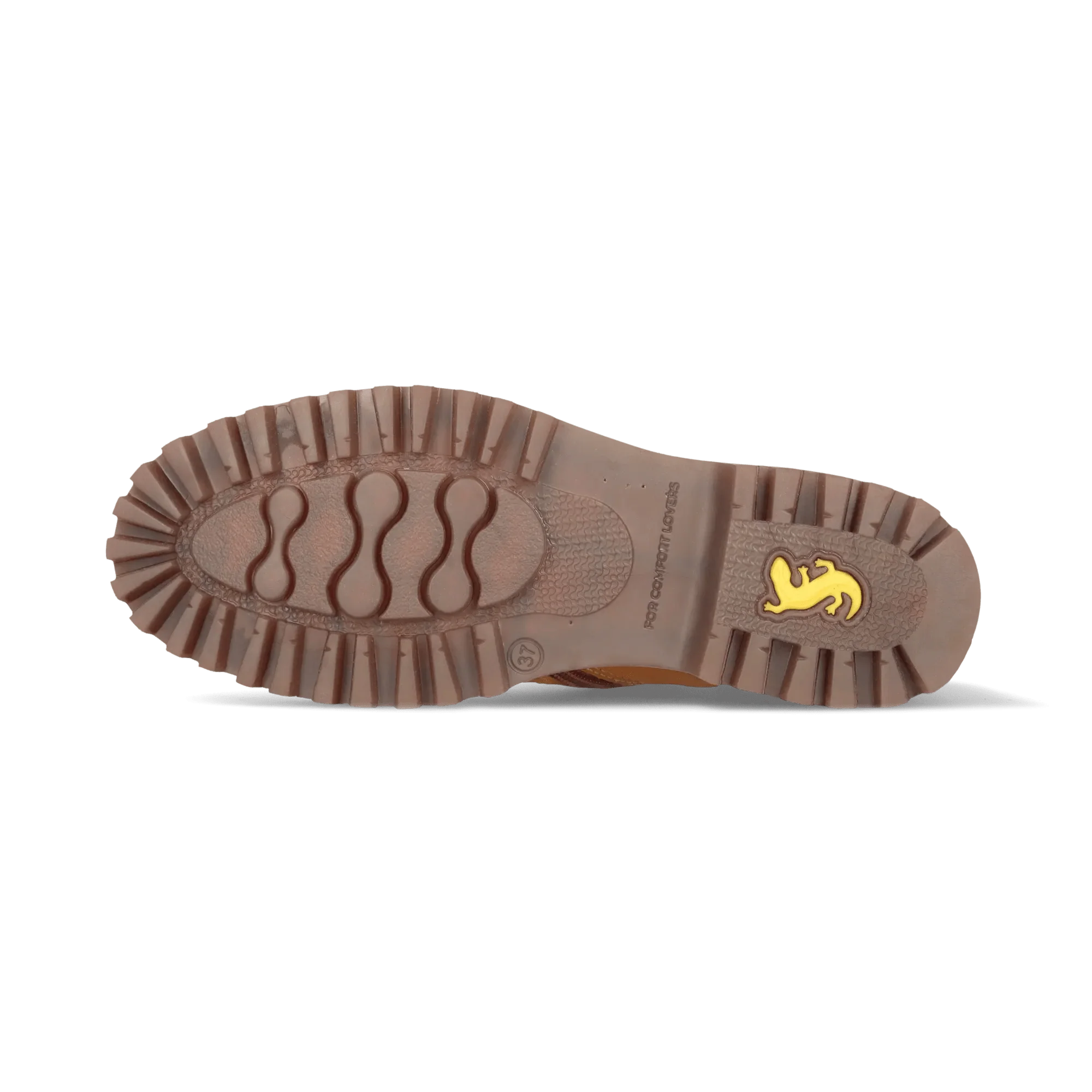 Leder Chelsea-Stiefelette Cognac - Image 5