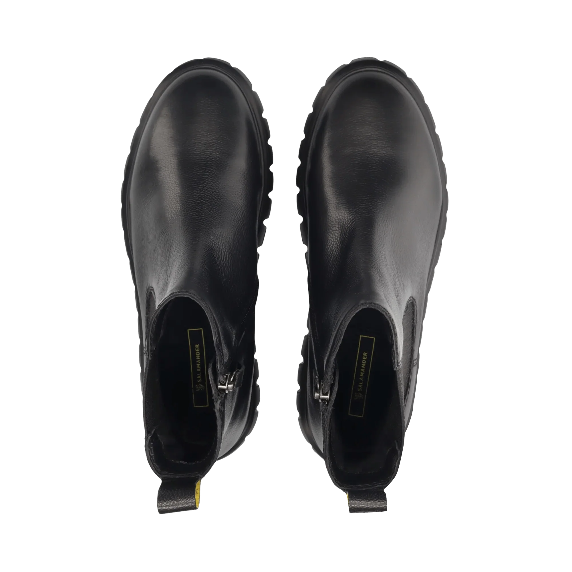 Leder Chelsea-Stiefelette Schwarz - Image 6