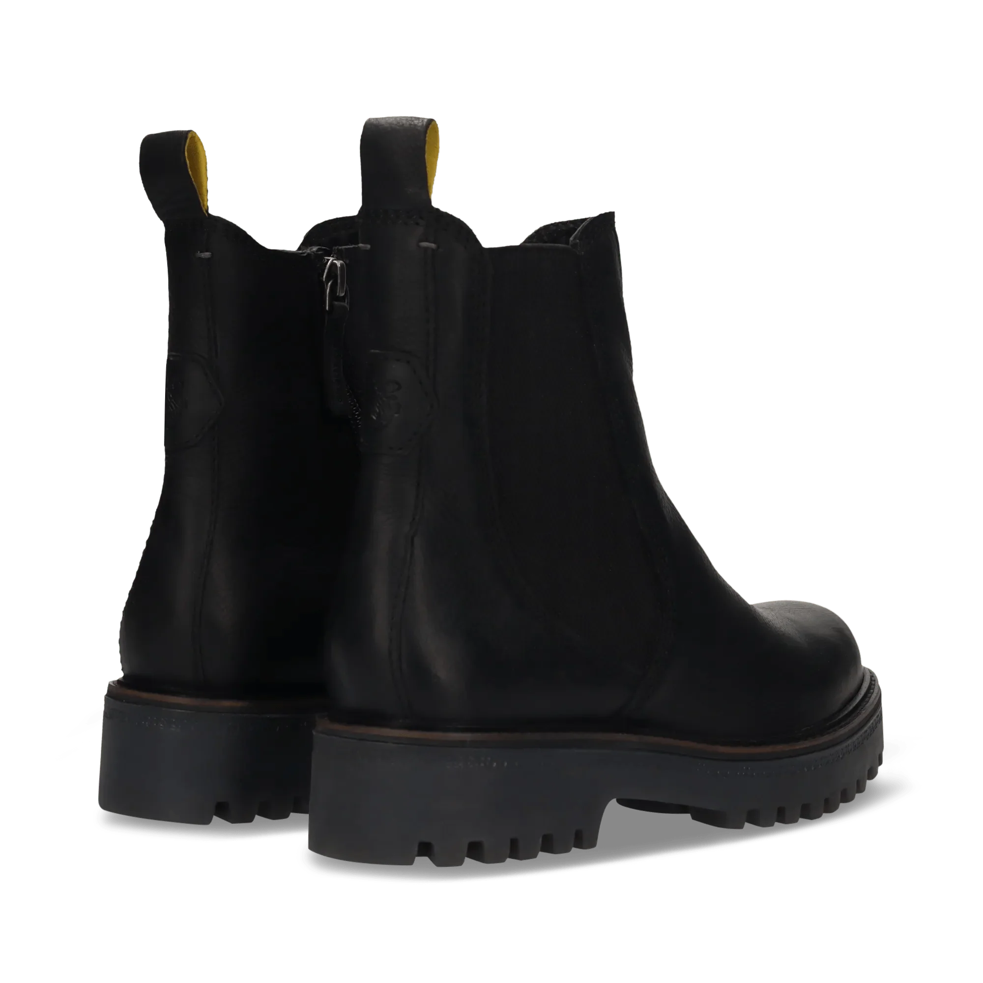 Leder Chelsea-Stiefelette Schwarz - Image 4