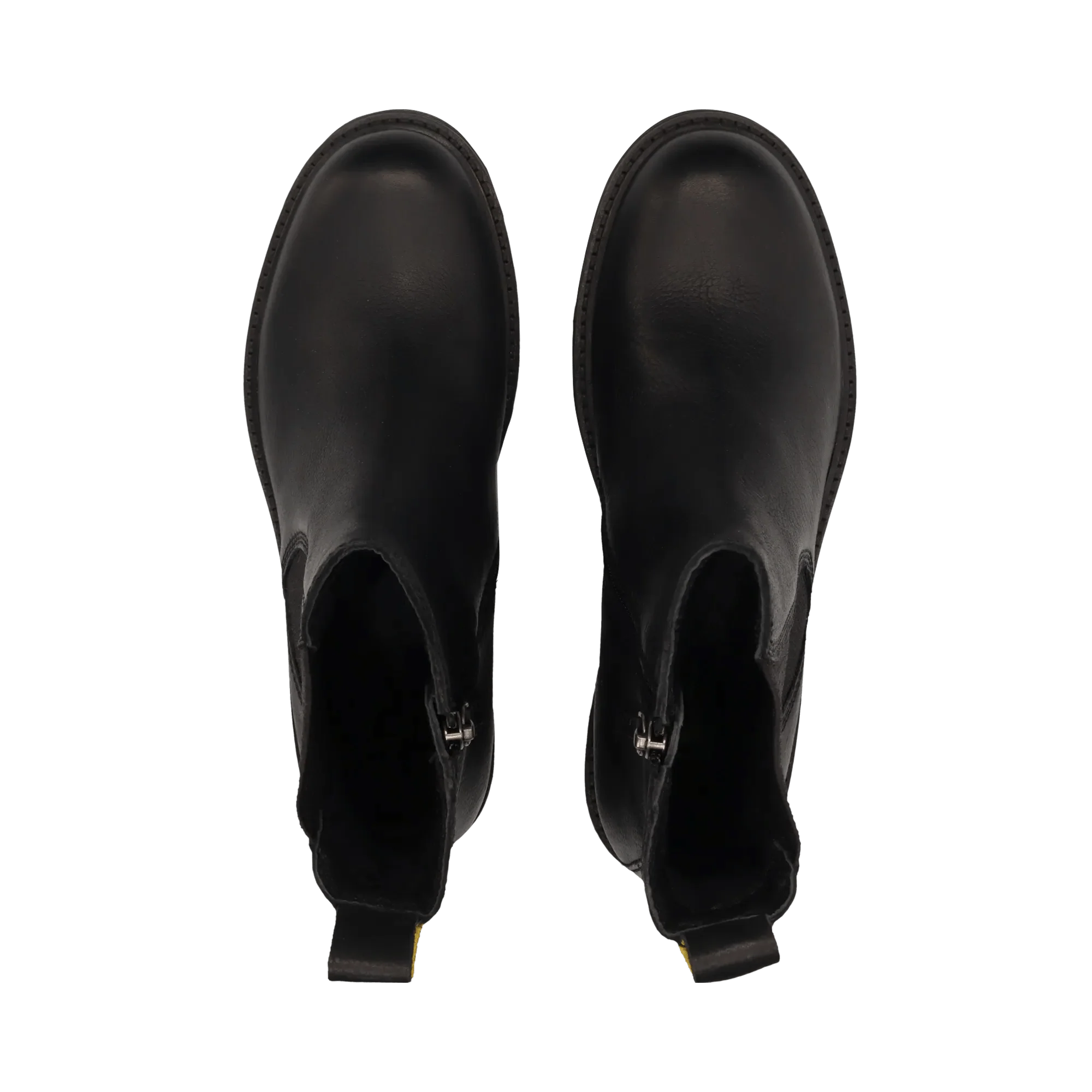 Leder Chelsea-Stiefelette Schwarz - Image 6