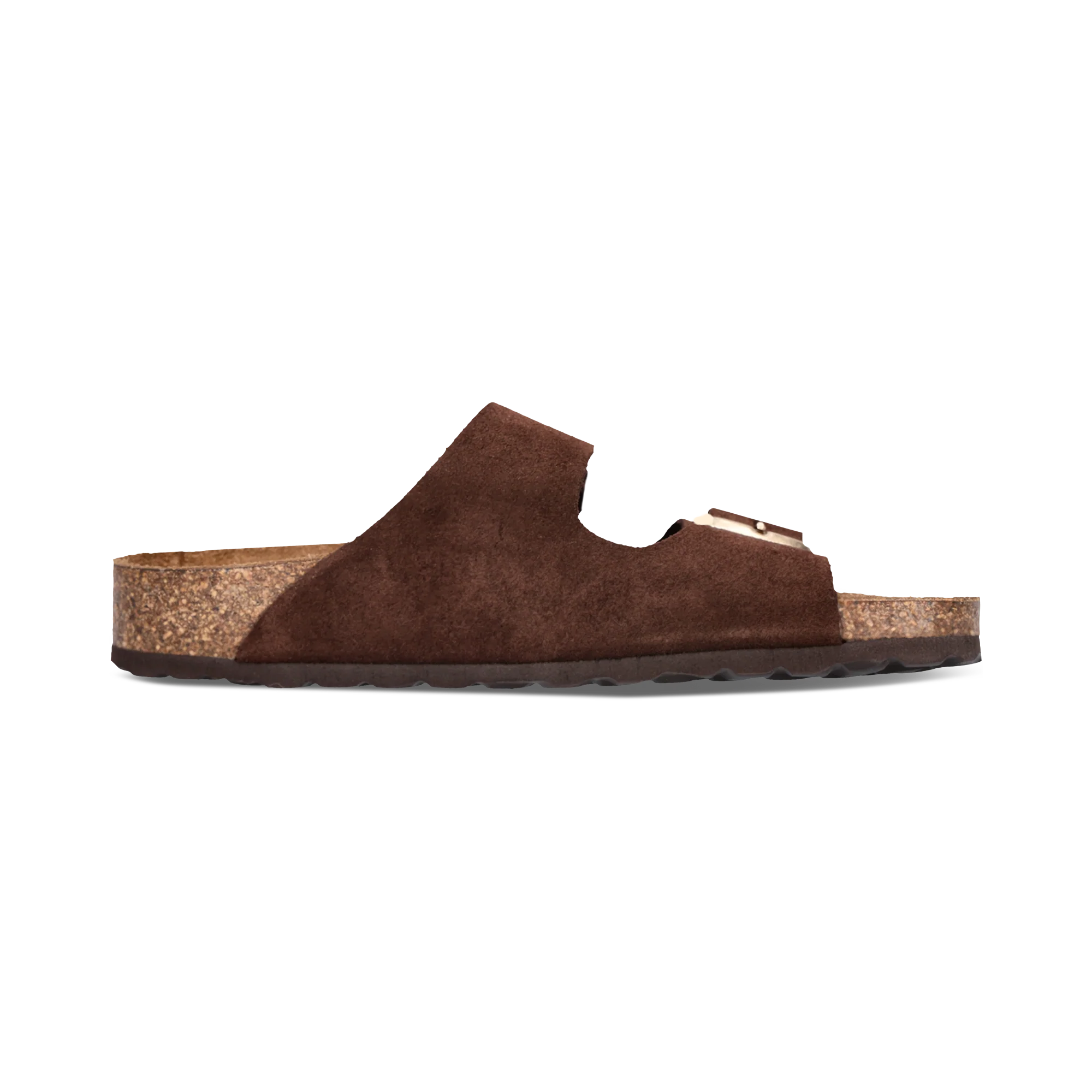 Leder Pantoletten Dunkelbraun - Image 3