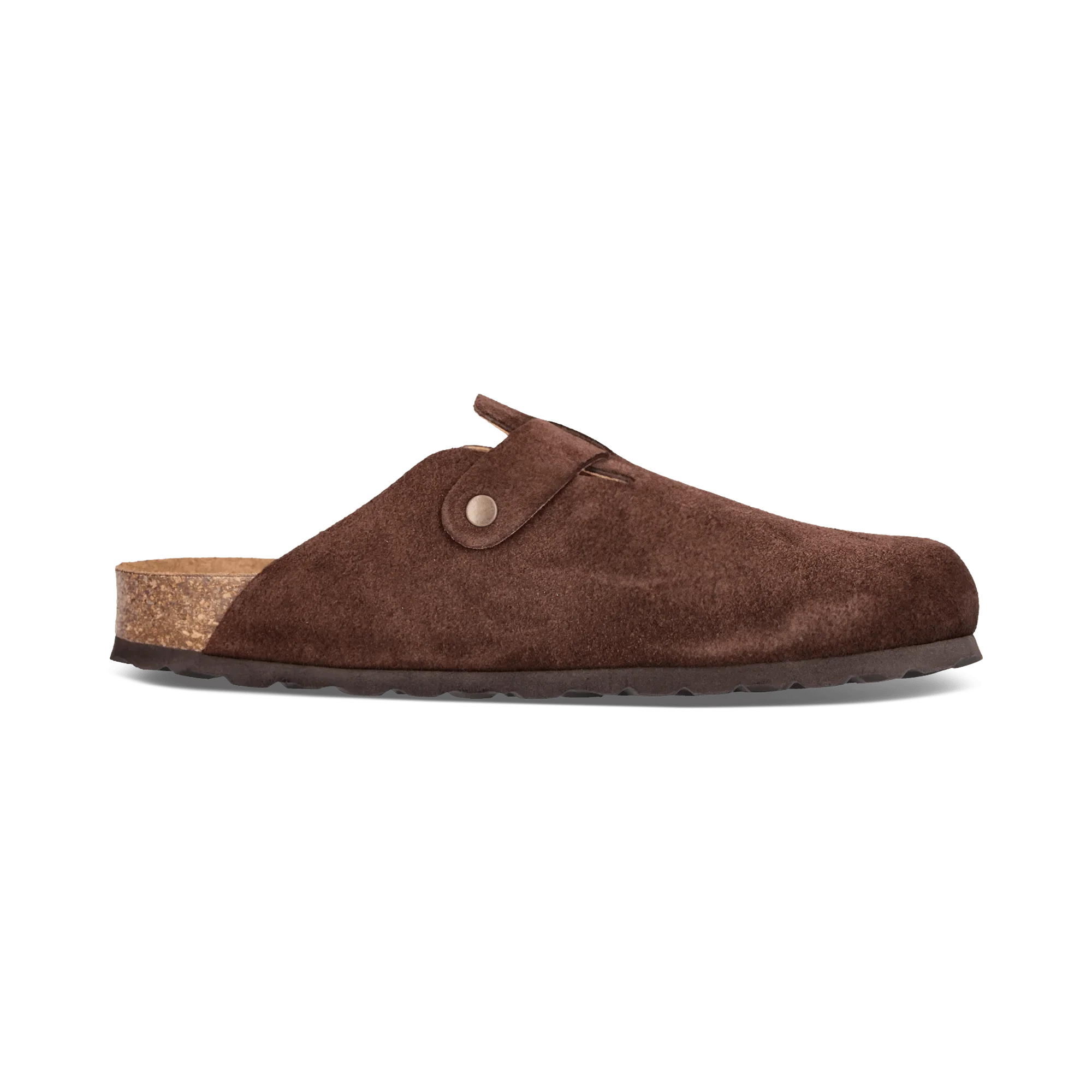 Leder Pantoletten Dunkelbraun - Image 3