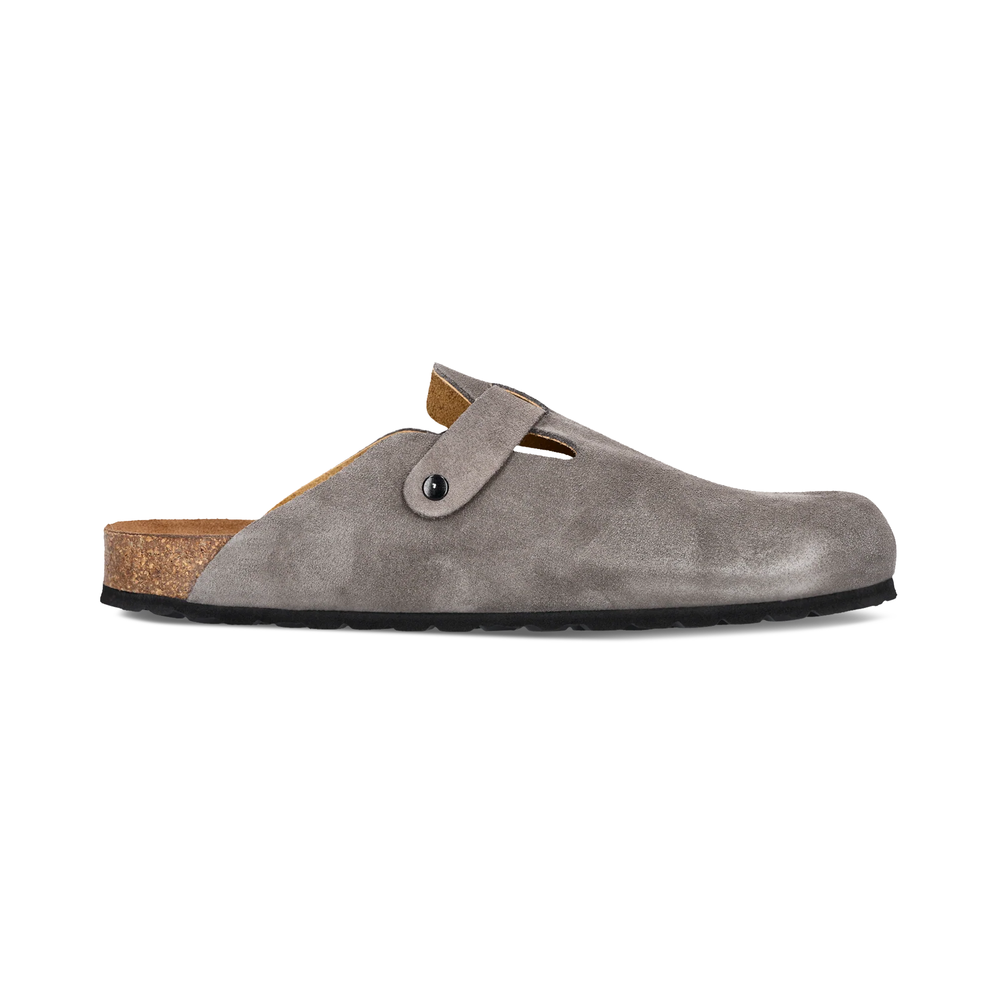 Leder Pantoletten Grau - Image 3