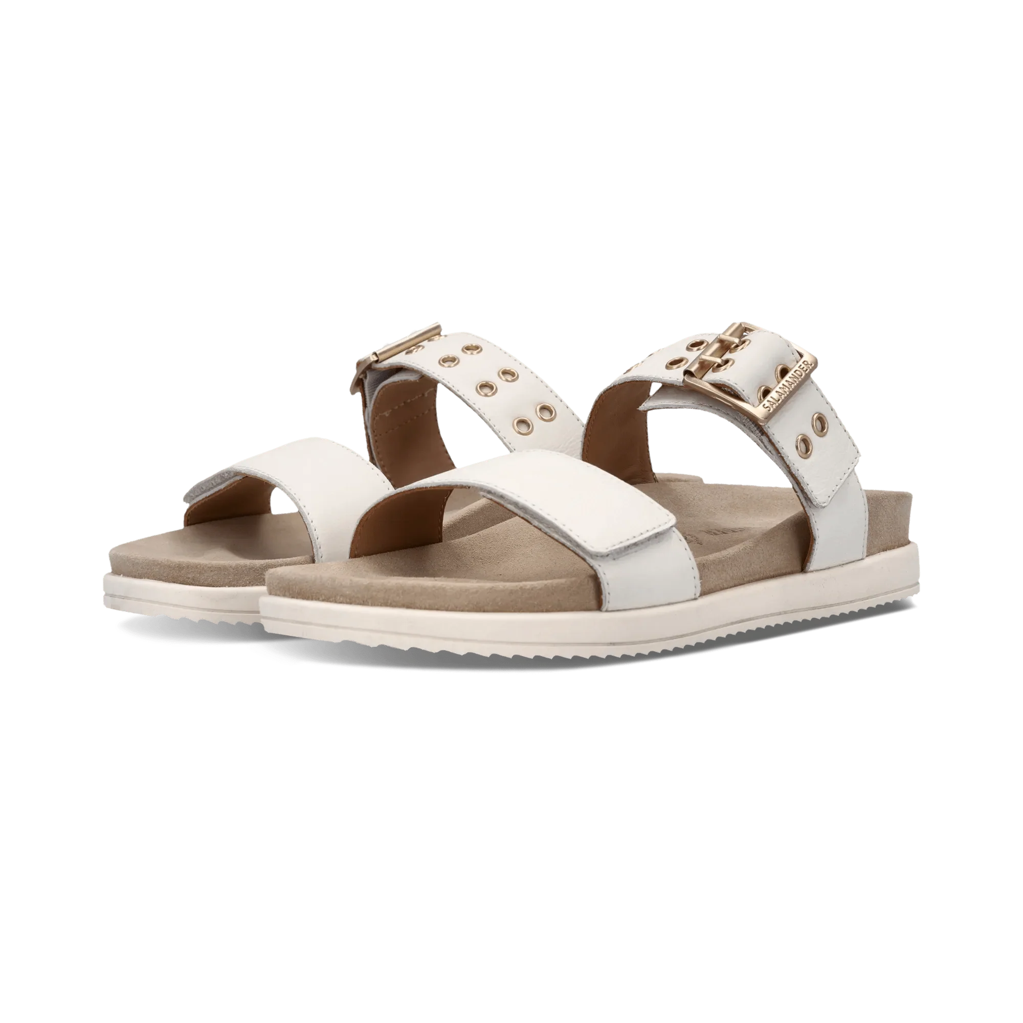 Leder Pantoletten Offwhite - Image 2