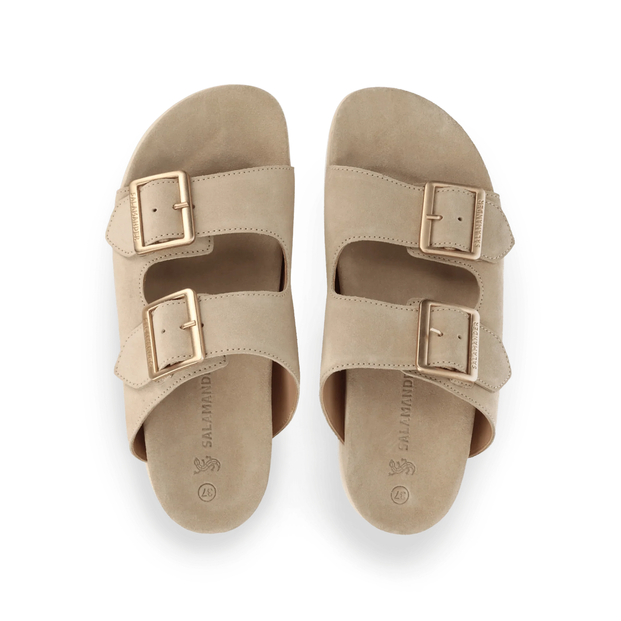 Leder Pantoletten Beige - Image 6