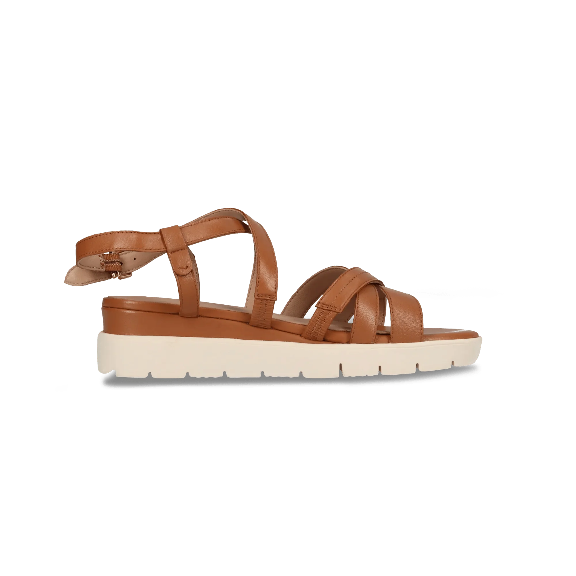 Leder Sandale Cognac - Image 3