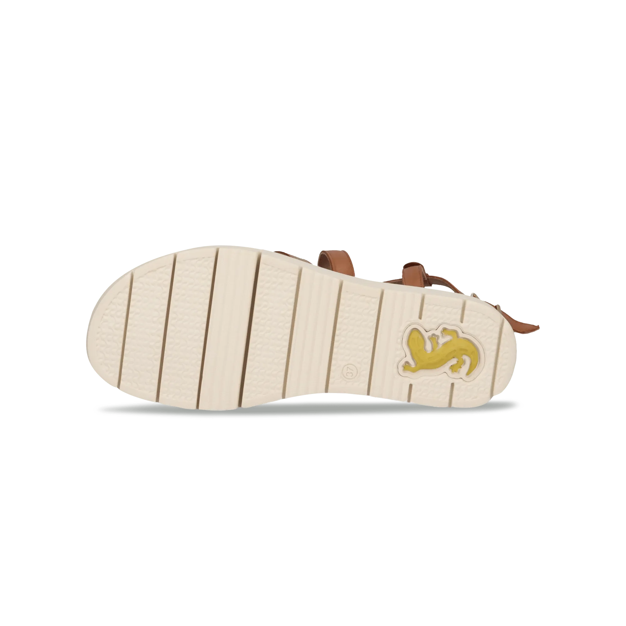 Leder Sandale Cognac - Image 5