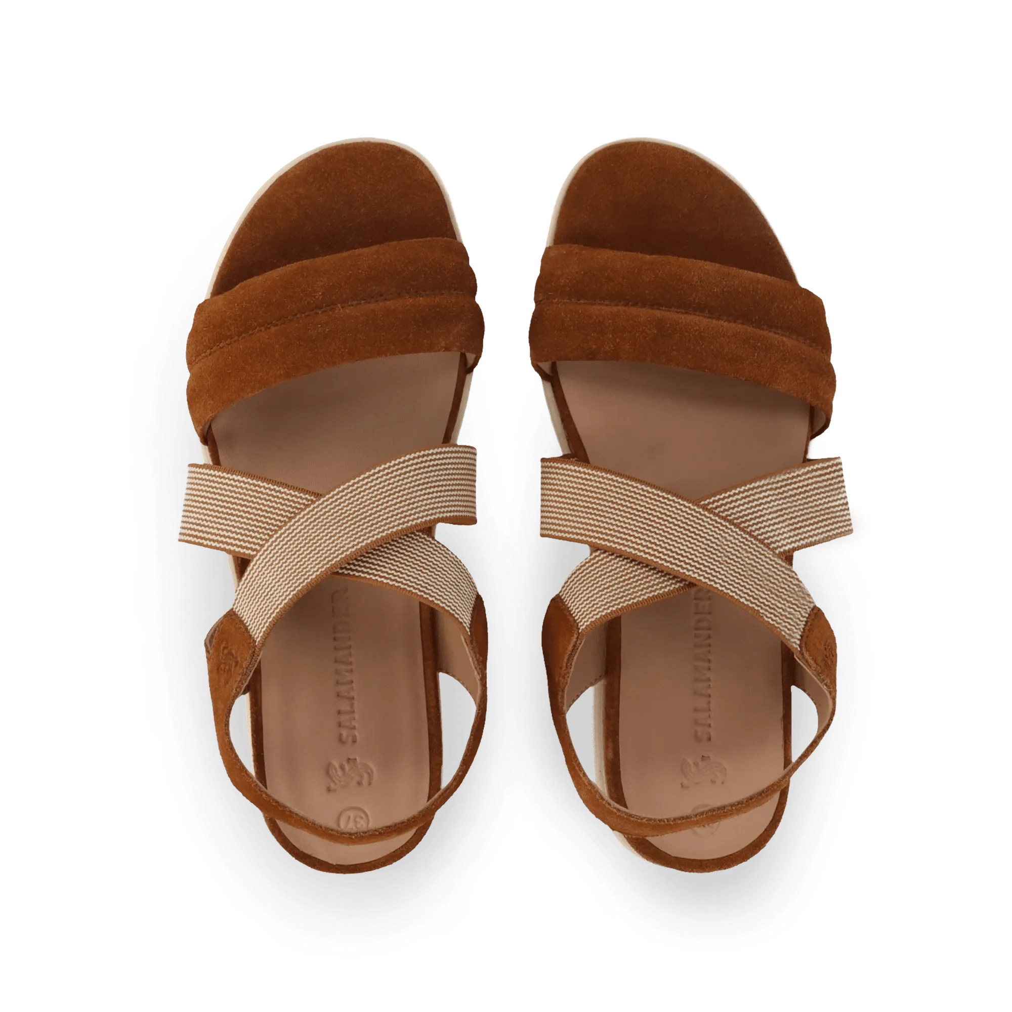 Leder Sandale Cognac - Image 6