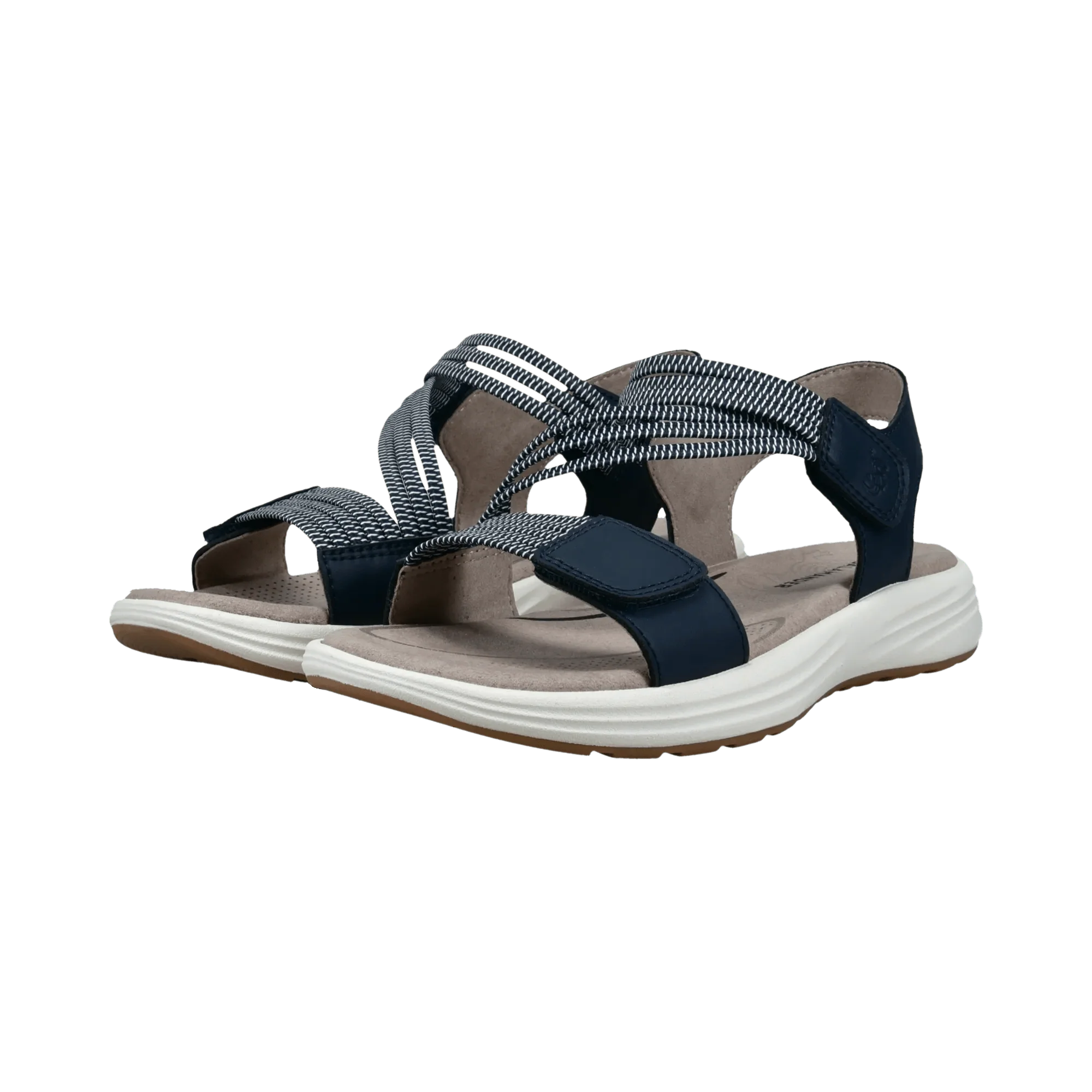 Leder Sandale Dunkelblau - Image 2