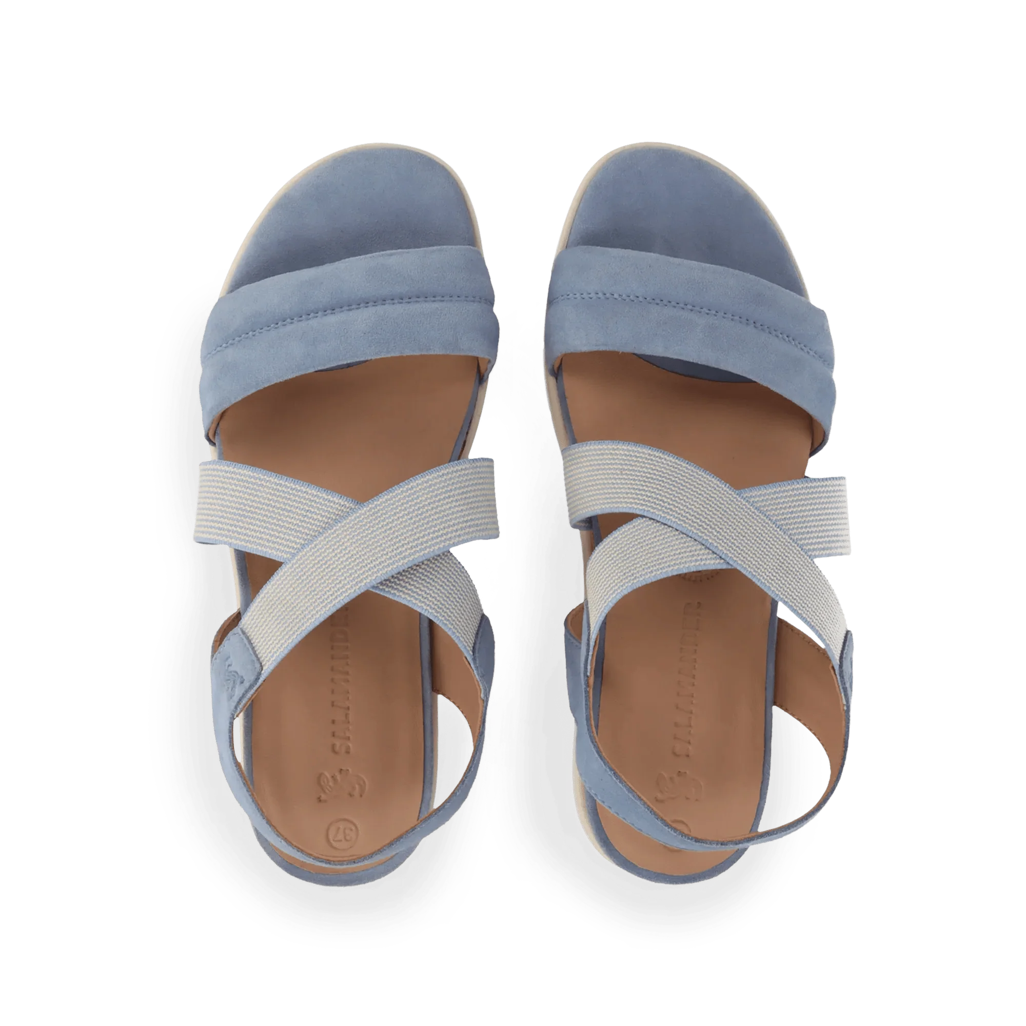 Leder Sandale Blau - Image 6