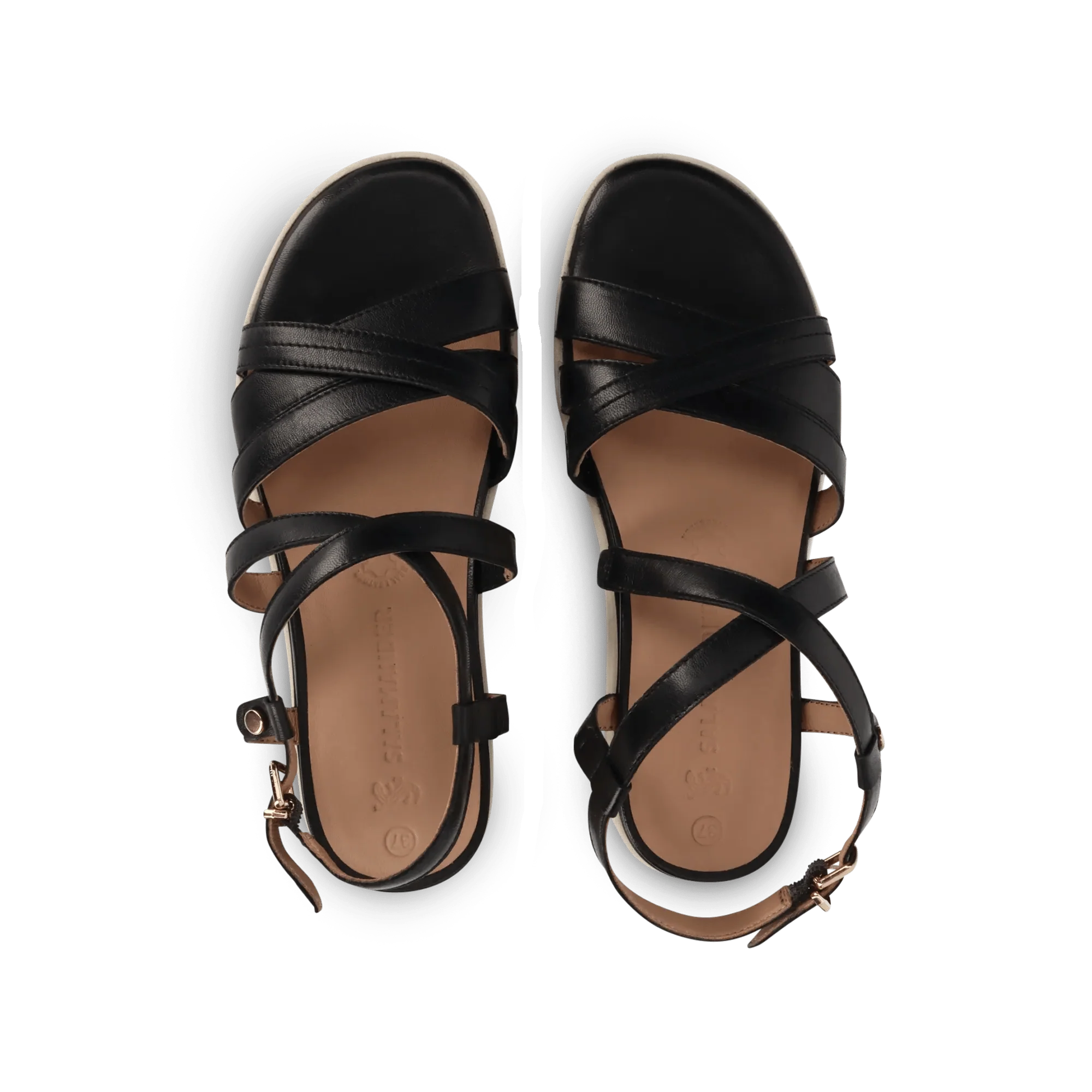 Leder Sandale Schwarz - Image 6