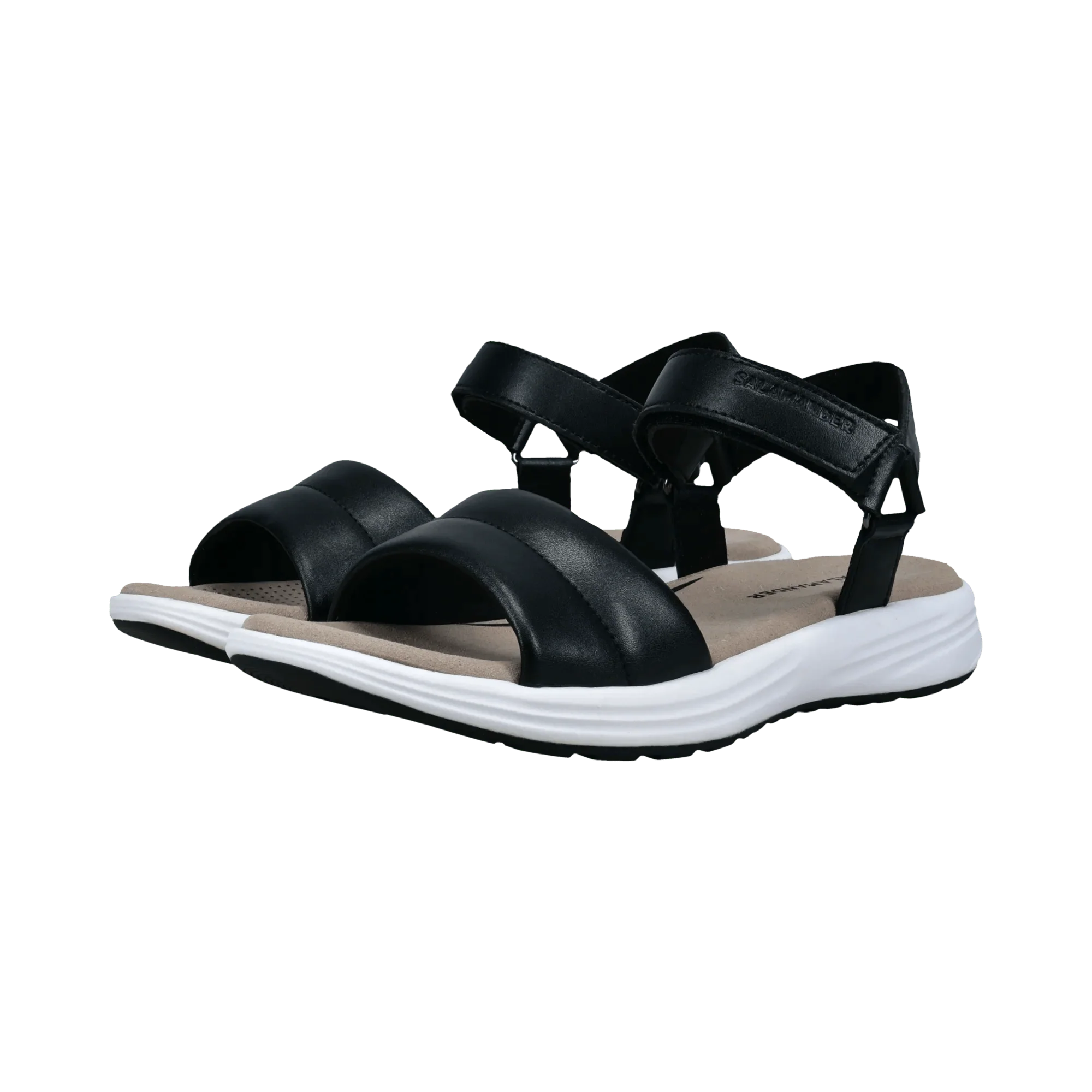 Leder Sandale Schwarz - Image 2
