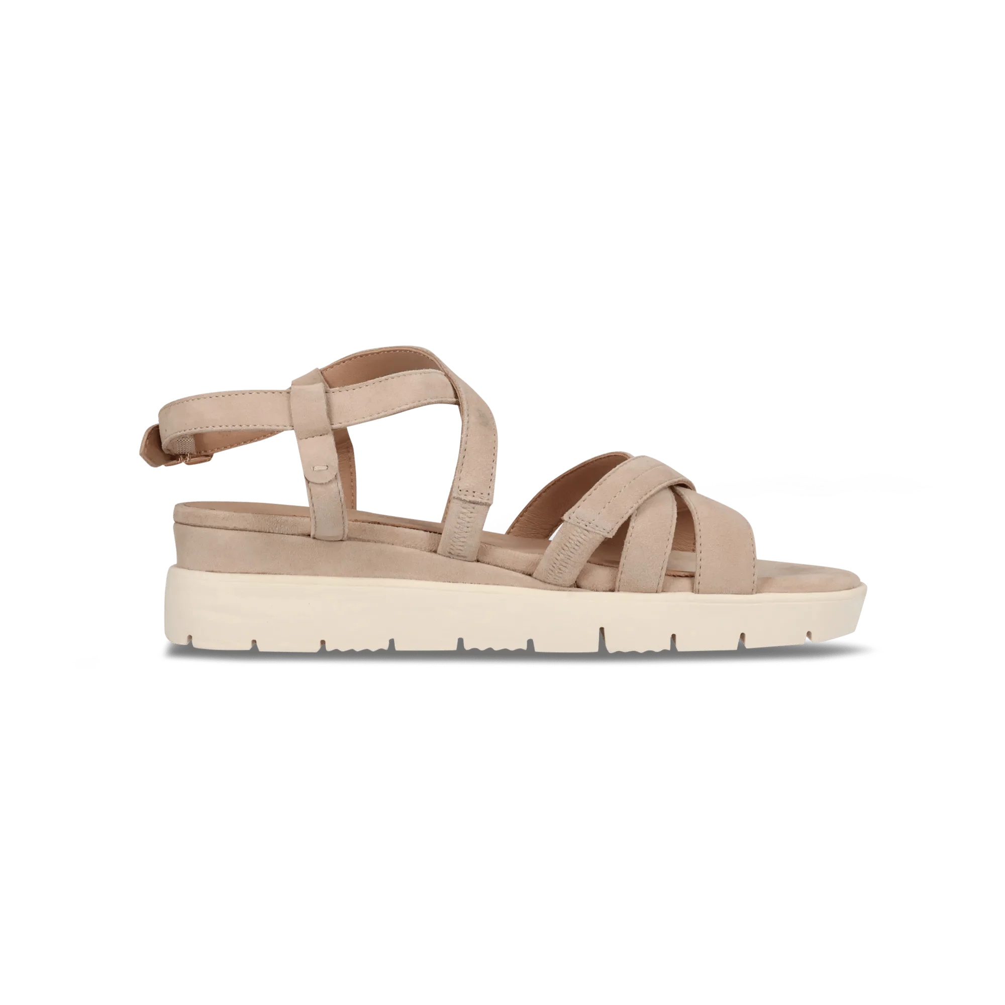 Leder Sandale Beige - Image 3