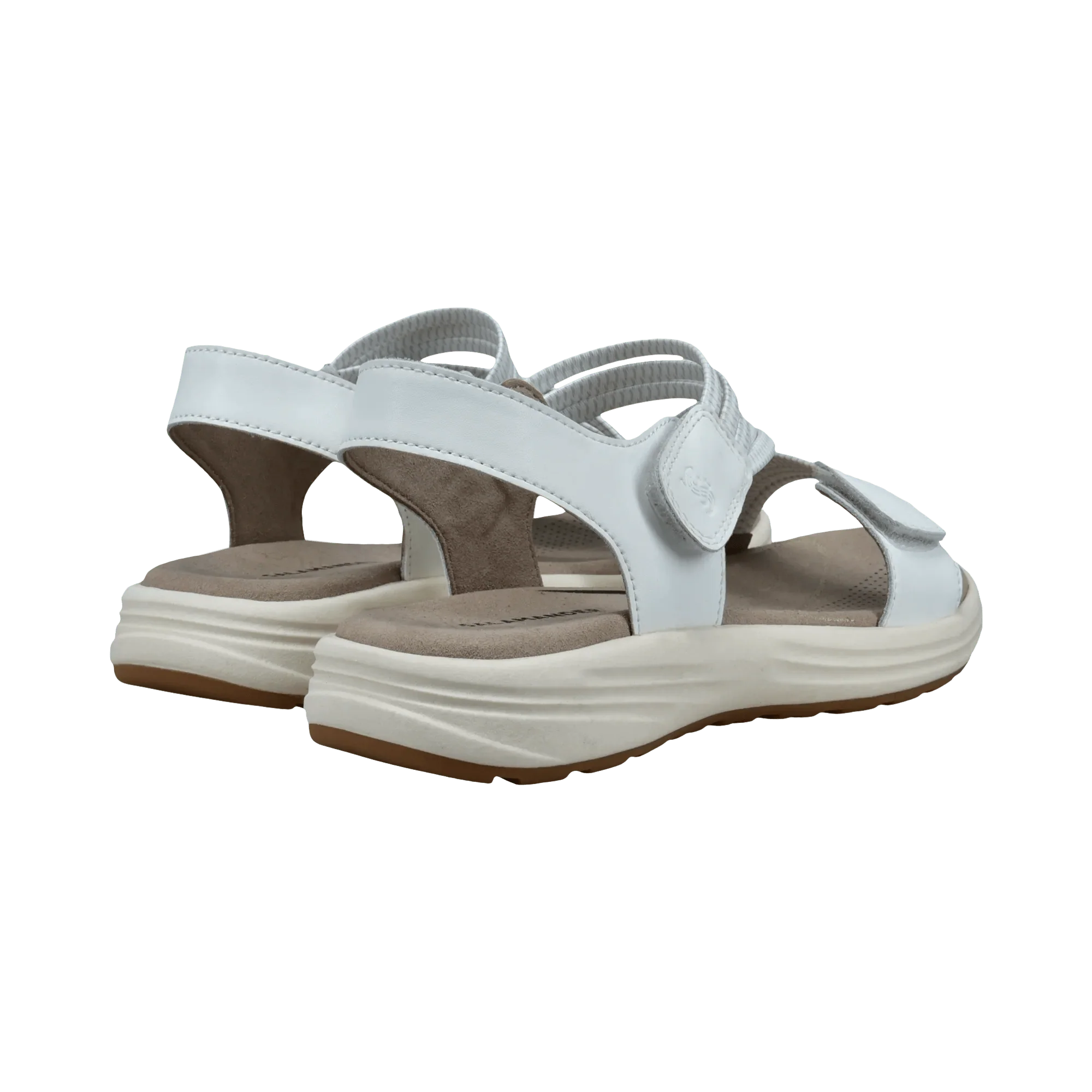 Leder Sandale Weiß - Image 4