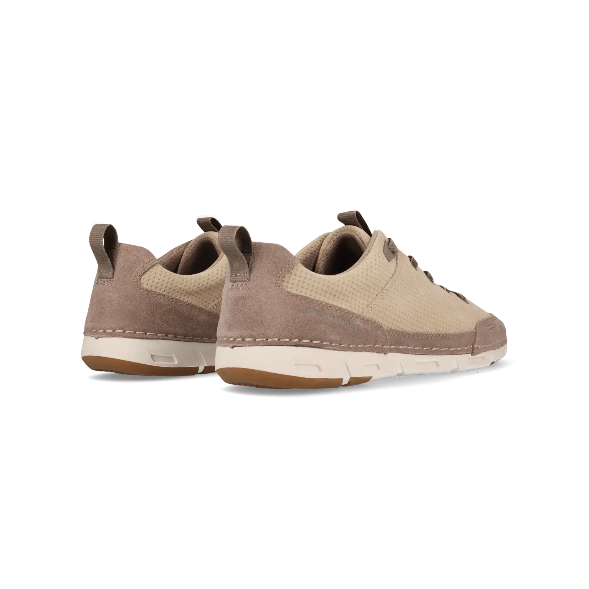 Leder Schnürer Beige - Image 4