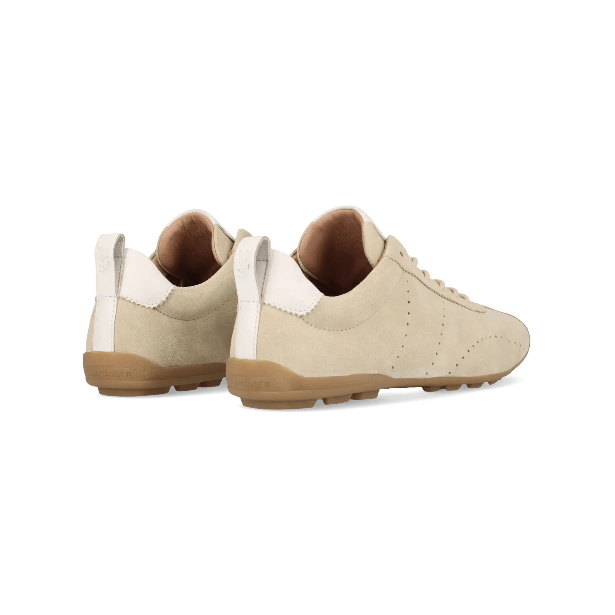 Leder Schnürer Beige - Image 4