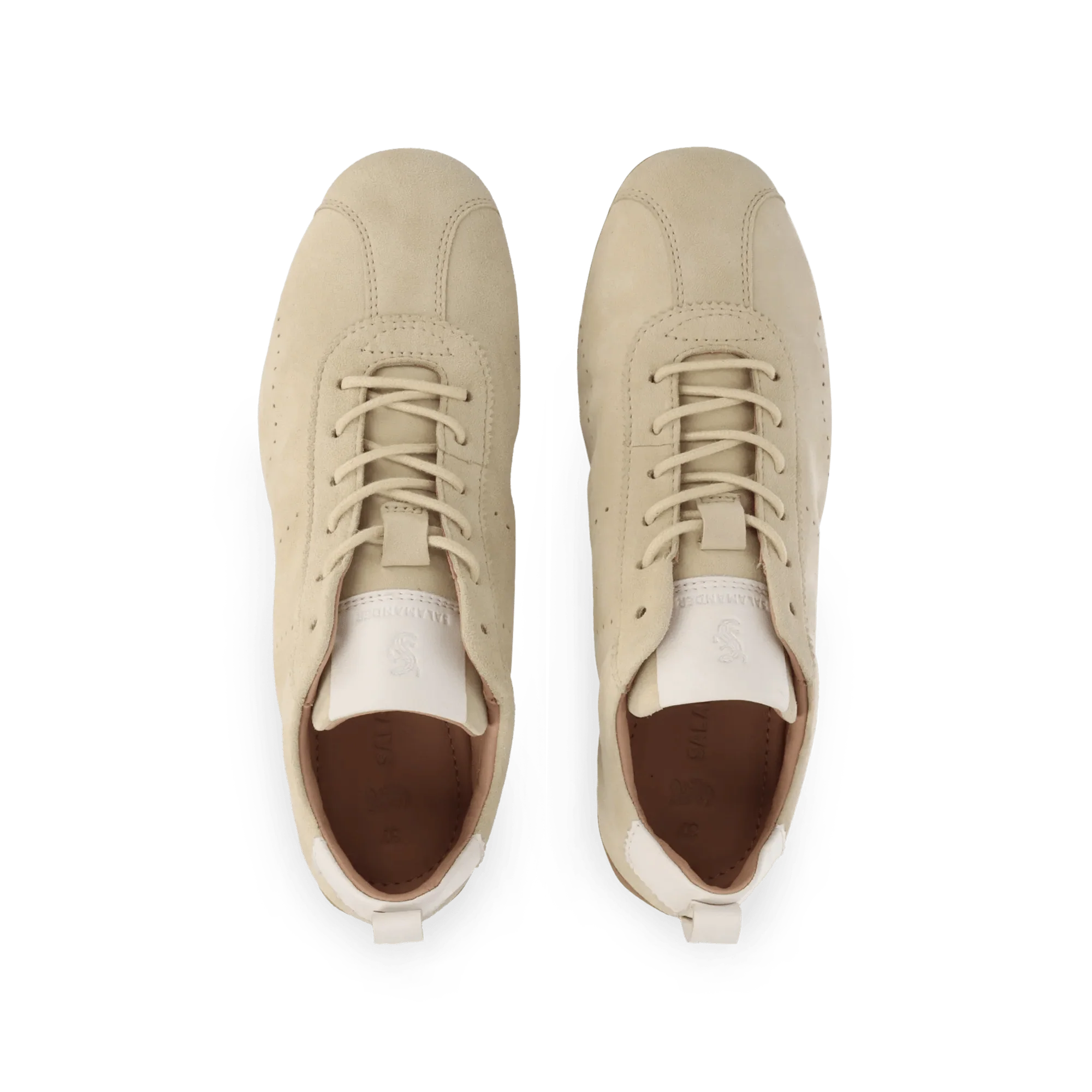 Leder Schnürer Beige - Image 6