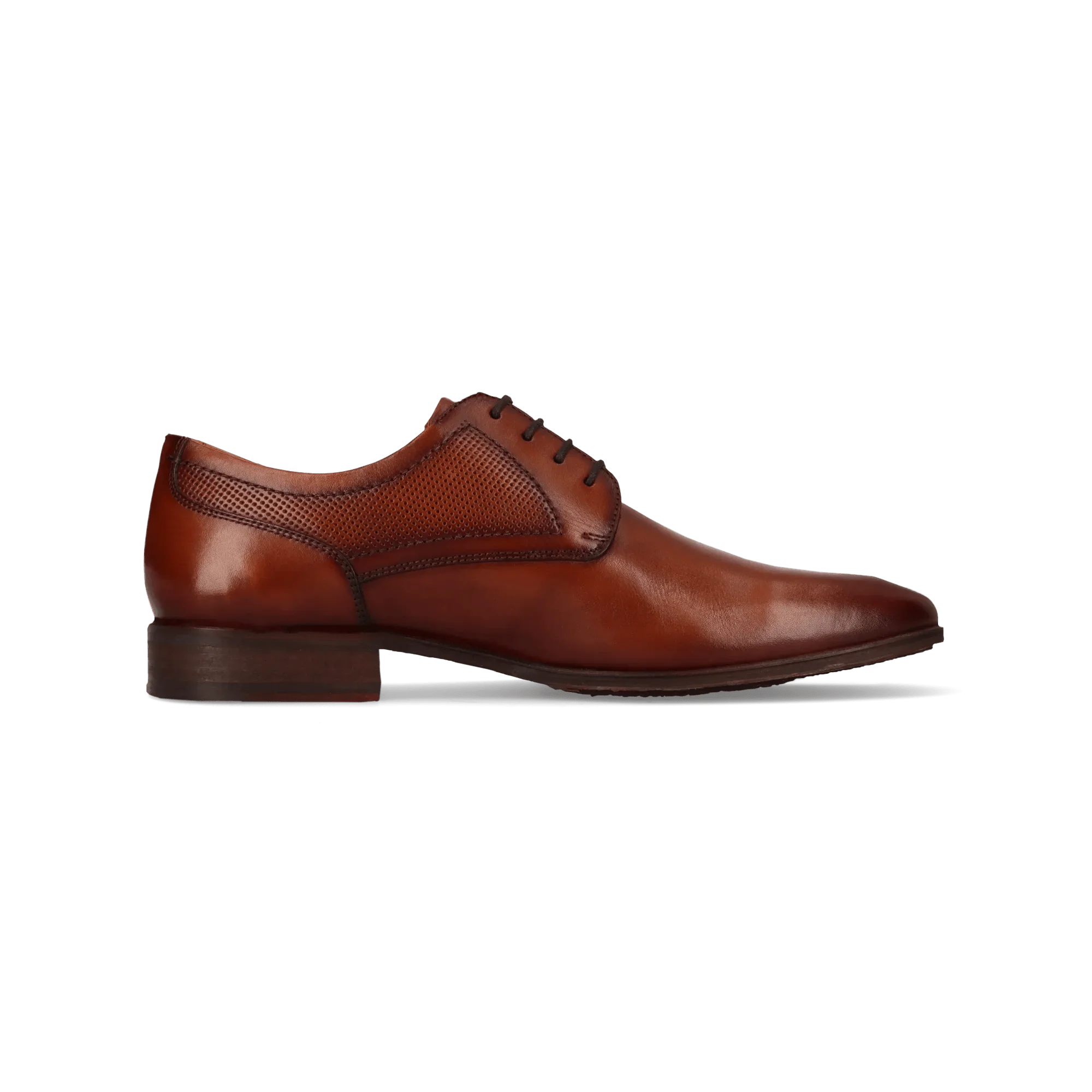 Leder Business Schnürer Cognac - Image 3