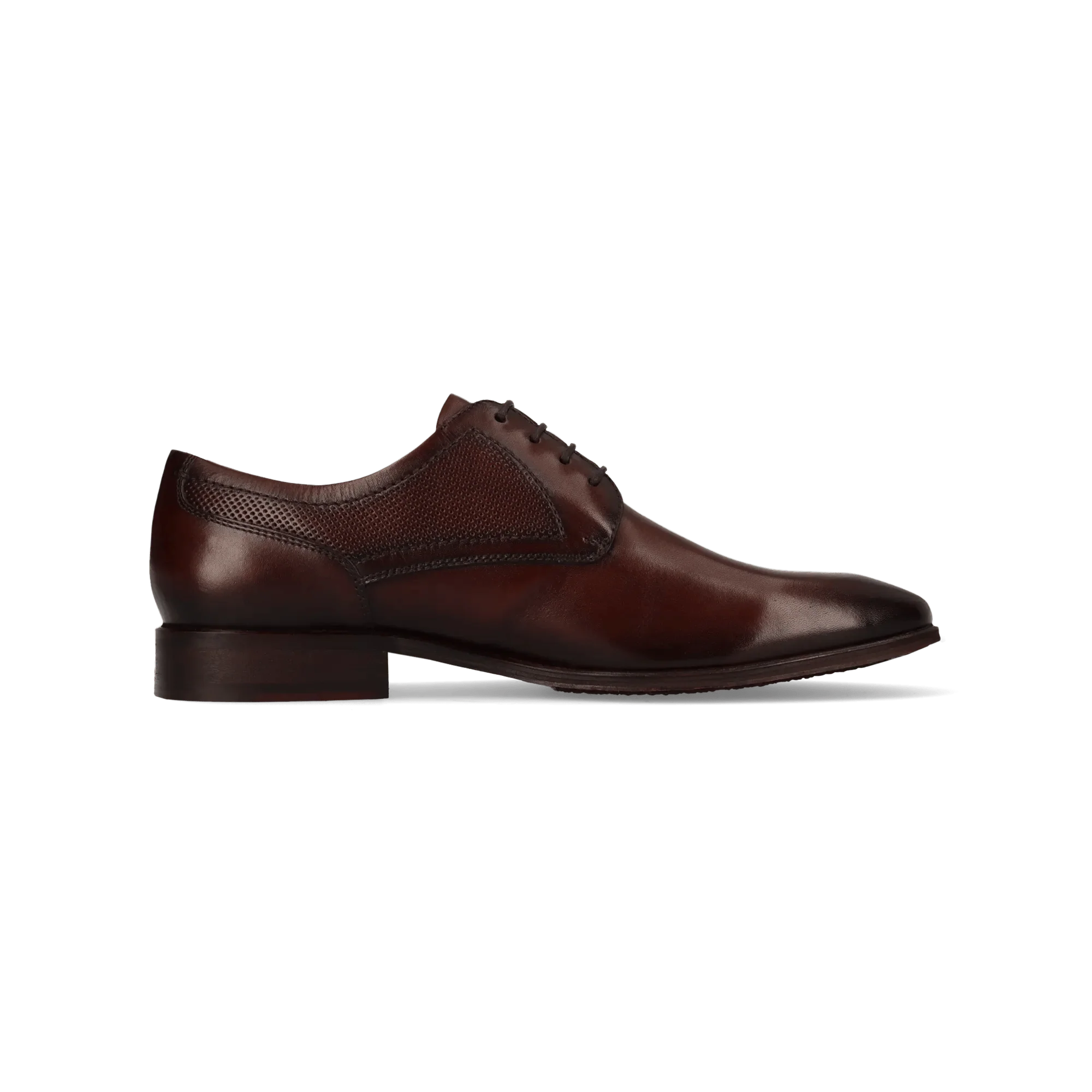 Leder Business Schnürer Dunkelbraun - Image 3