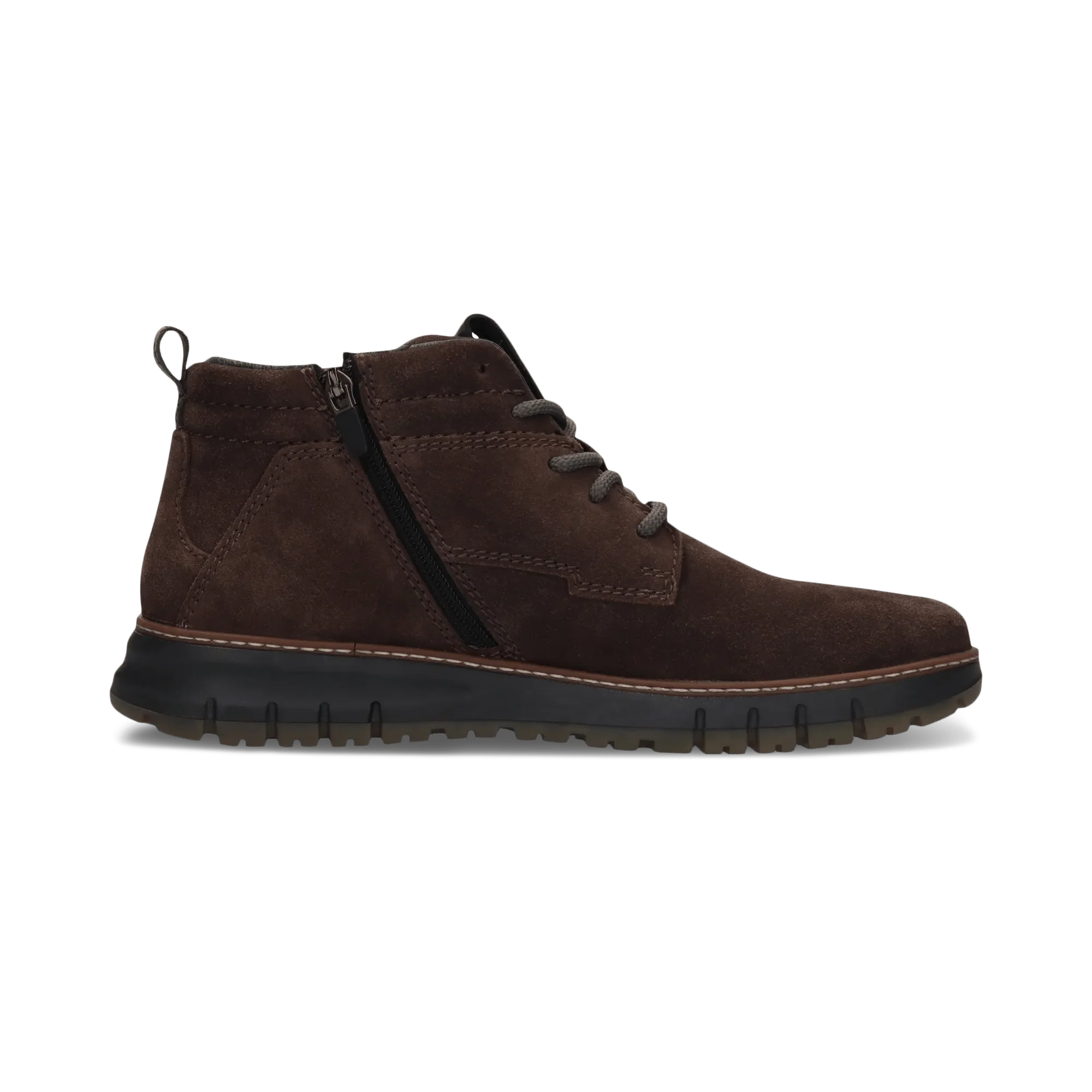 Leder Schnürschuh Dunkelgrau - Image 3