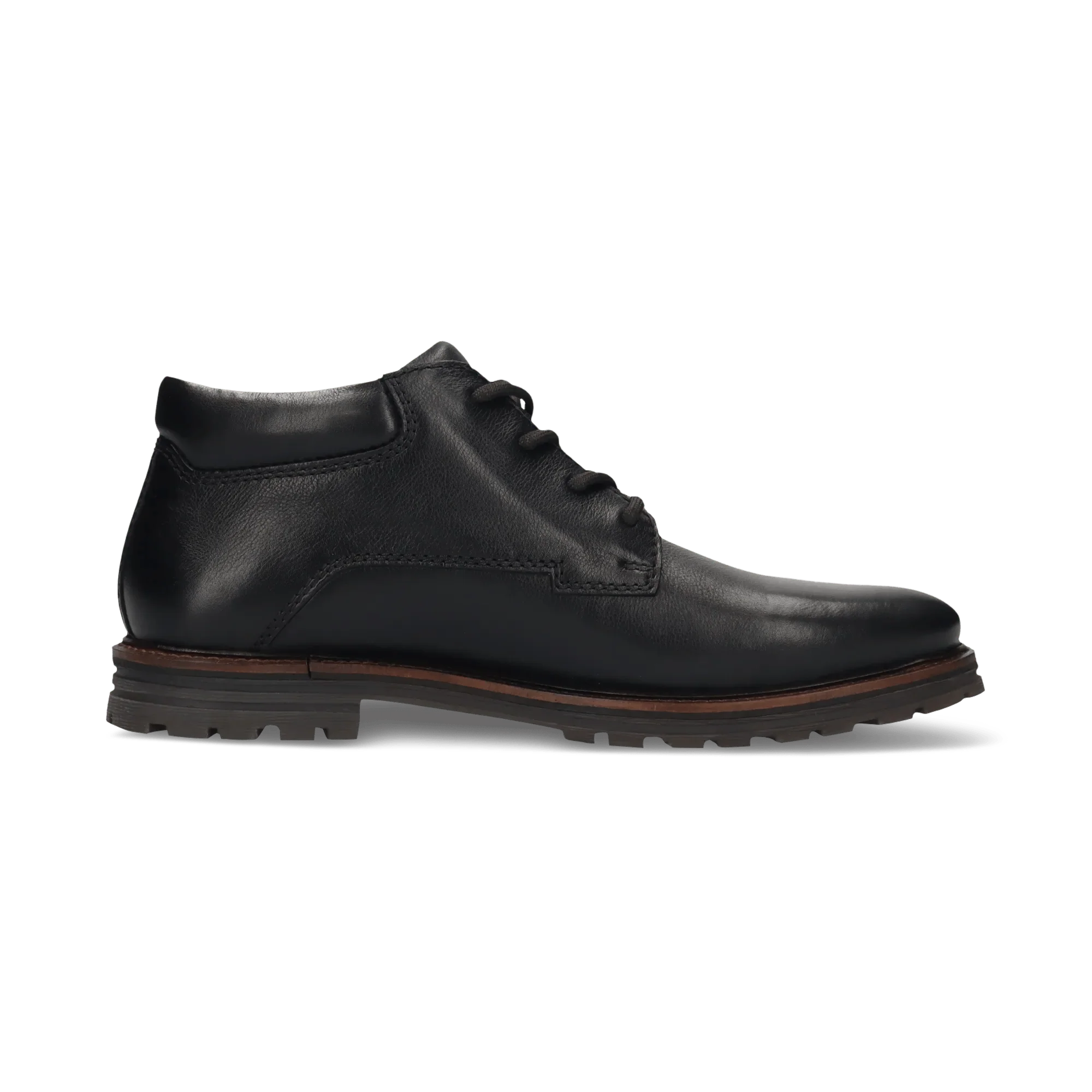 Leder Schnürschuh Schwarz - Image 3