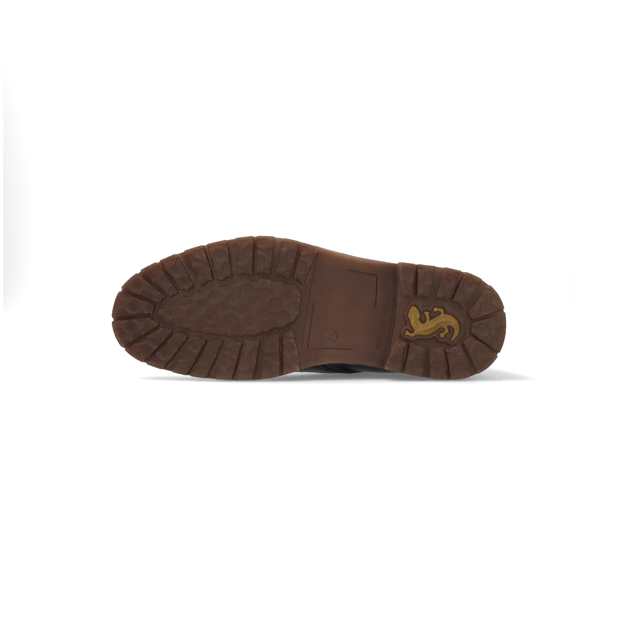 Leder Schnürstiefel Dunkelbraun - Image 7