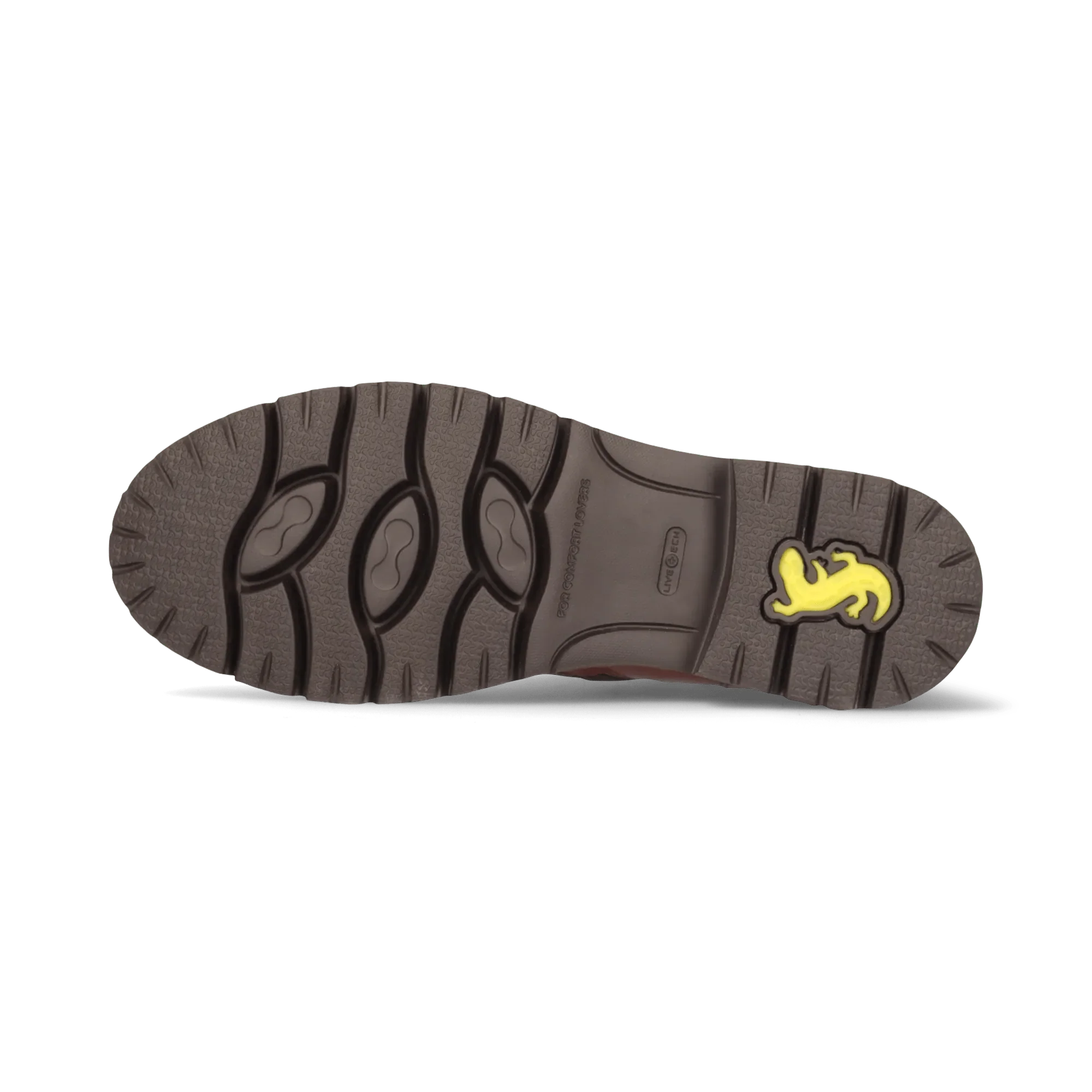 Leder Schnürstiefelette Cognac - Image 5