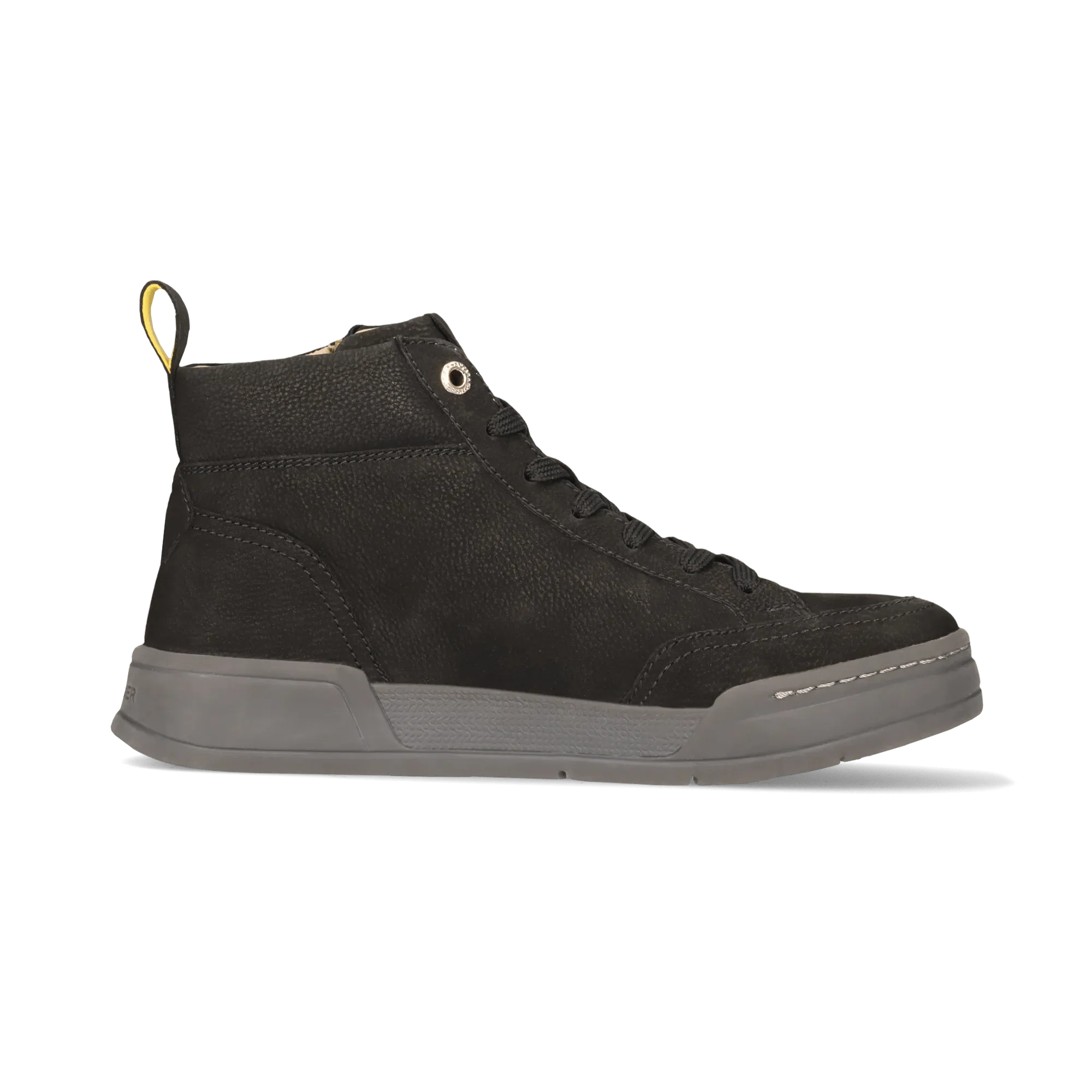 Leder Schnürstiefelette Schwarz - Image 3