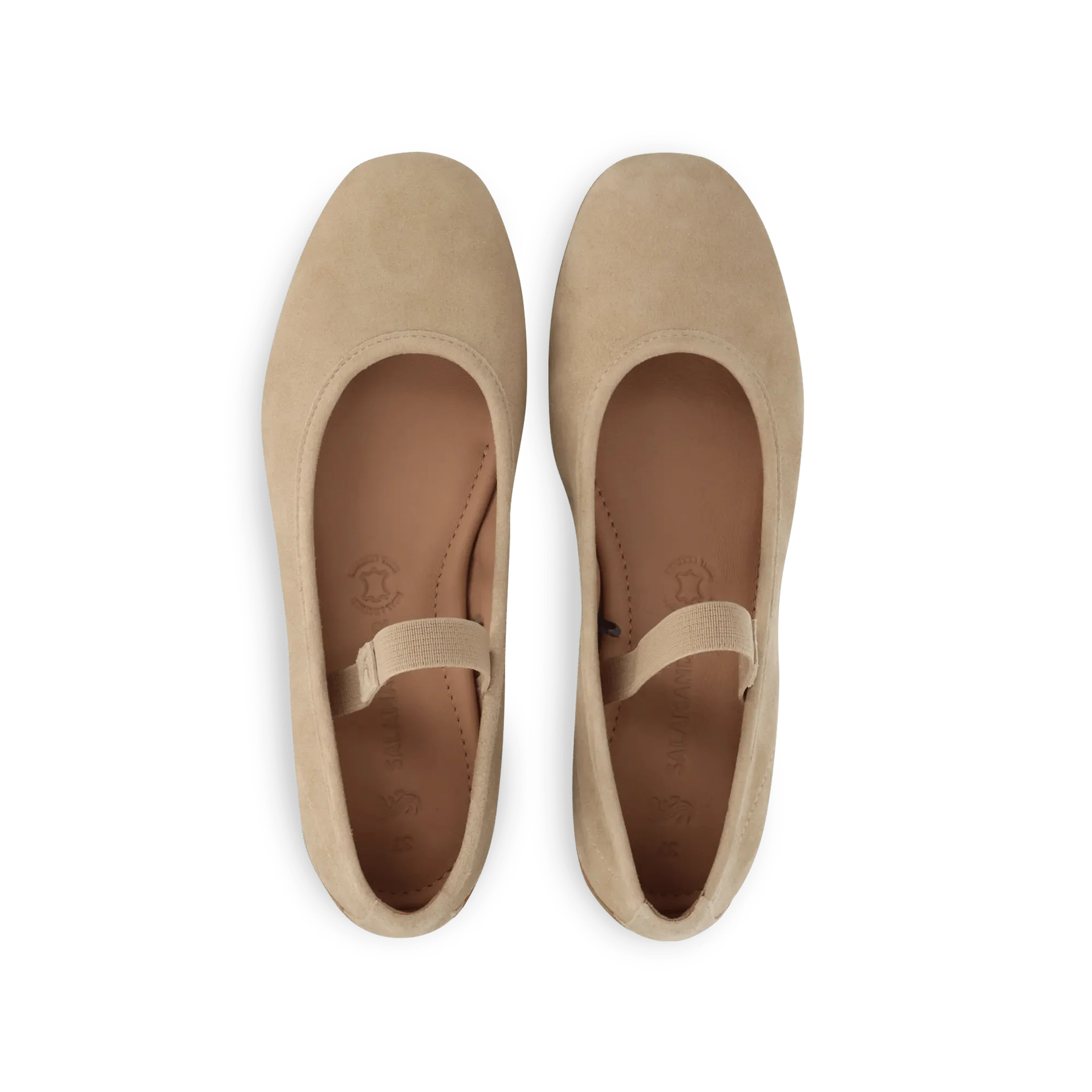 Leder Slip On Beige - Image 6
