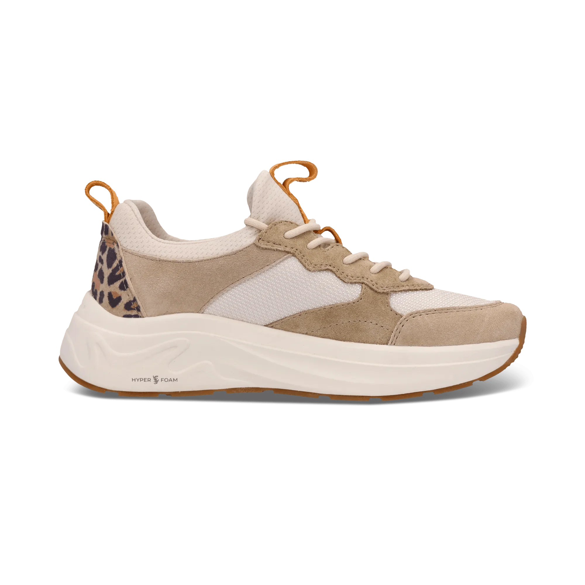 Leder Sneaker Beige - Image 3
