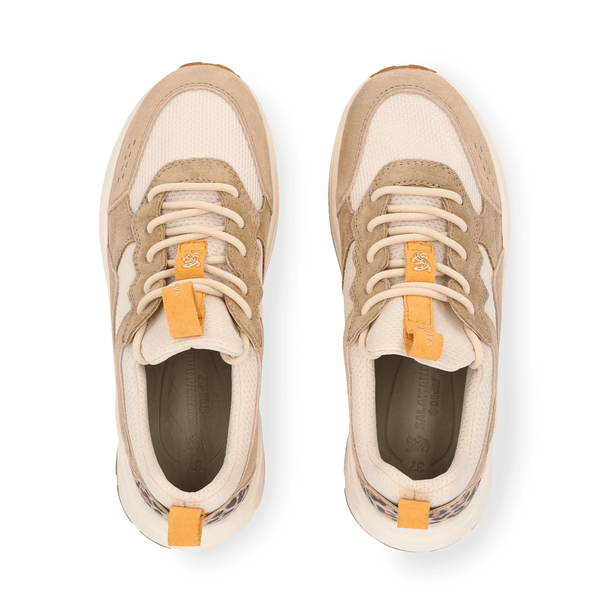 Leder Sneaker Beige - Image 6