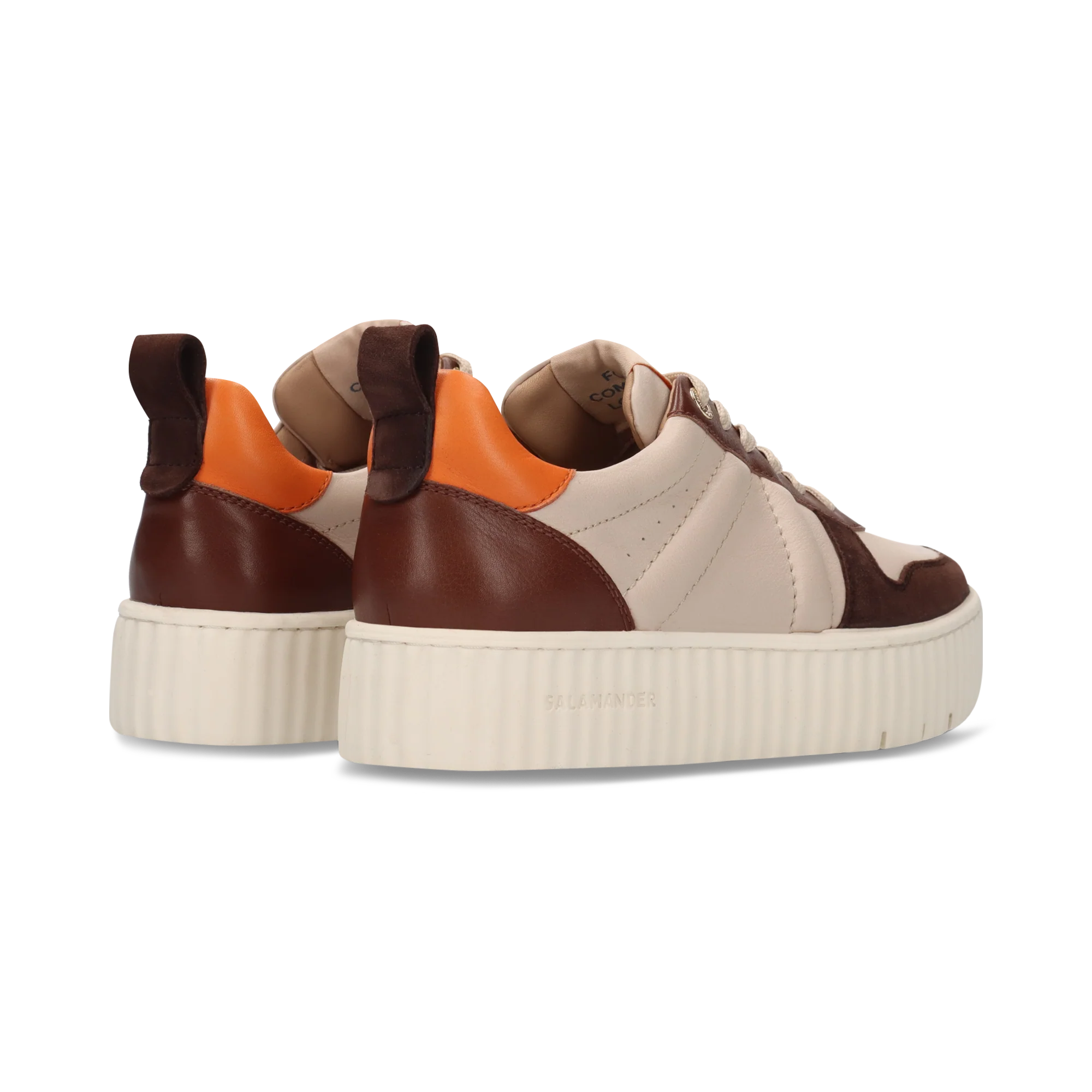 Leder Sneaker Beige/Multicolor - Image 4