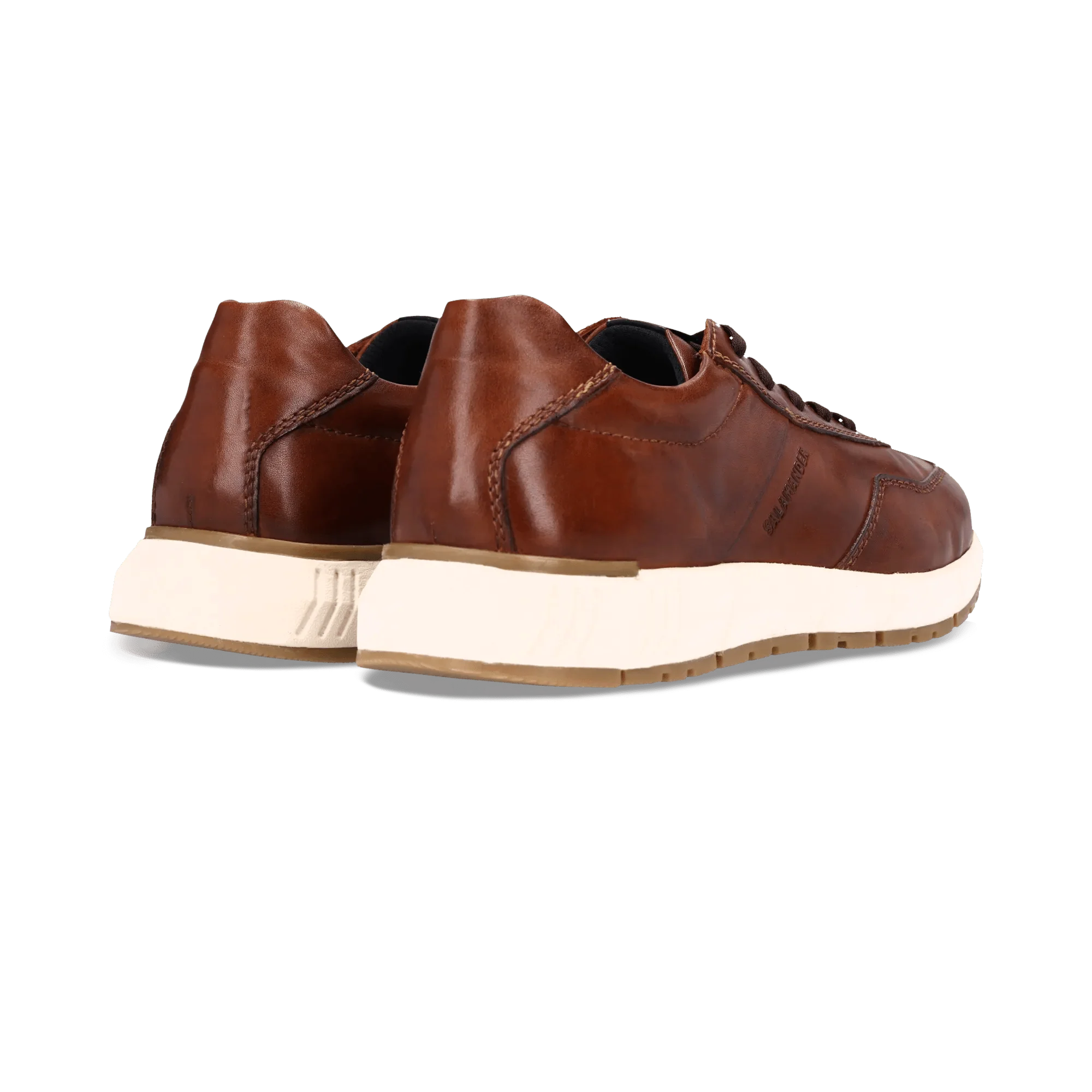 Leder Sneaker Cognac - Image 4