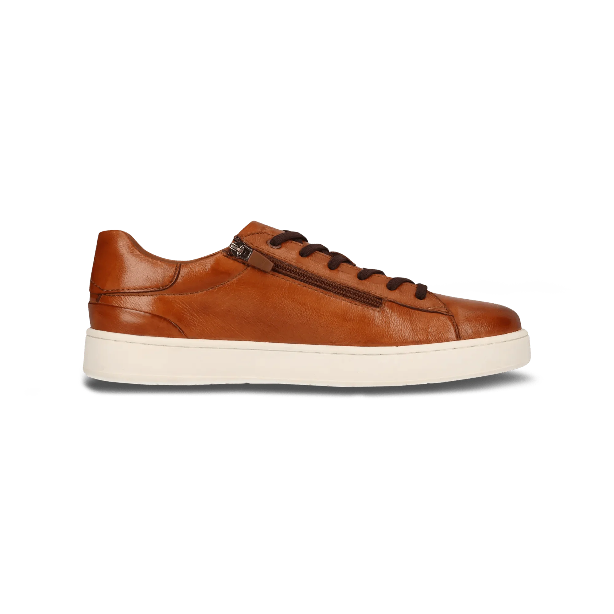 Leder Sneaker Cognac - Image 3
