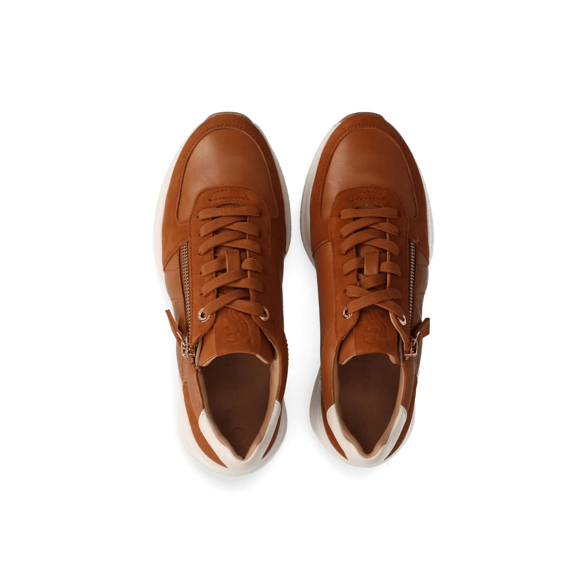 Leder Sneaker Cognac - Image 6