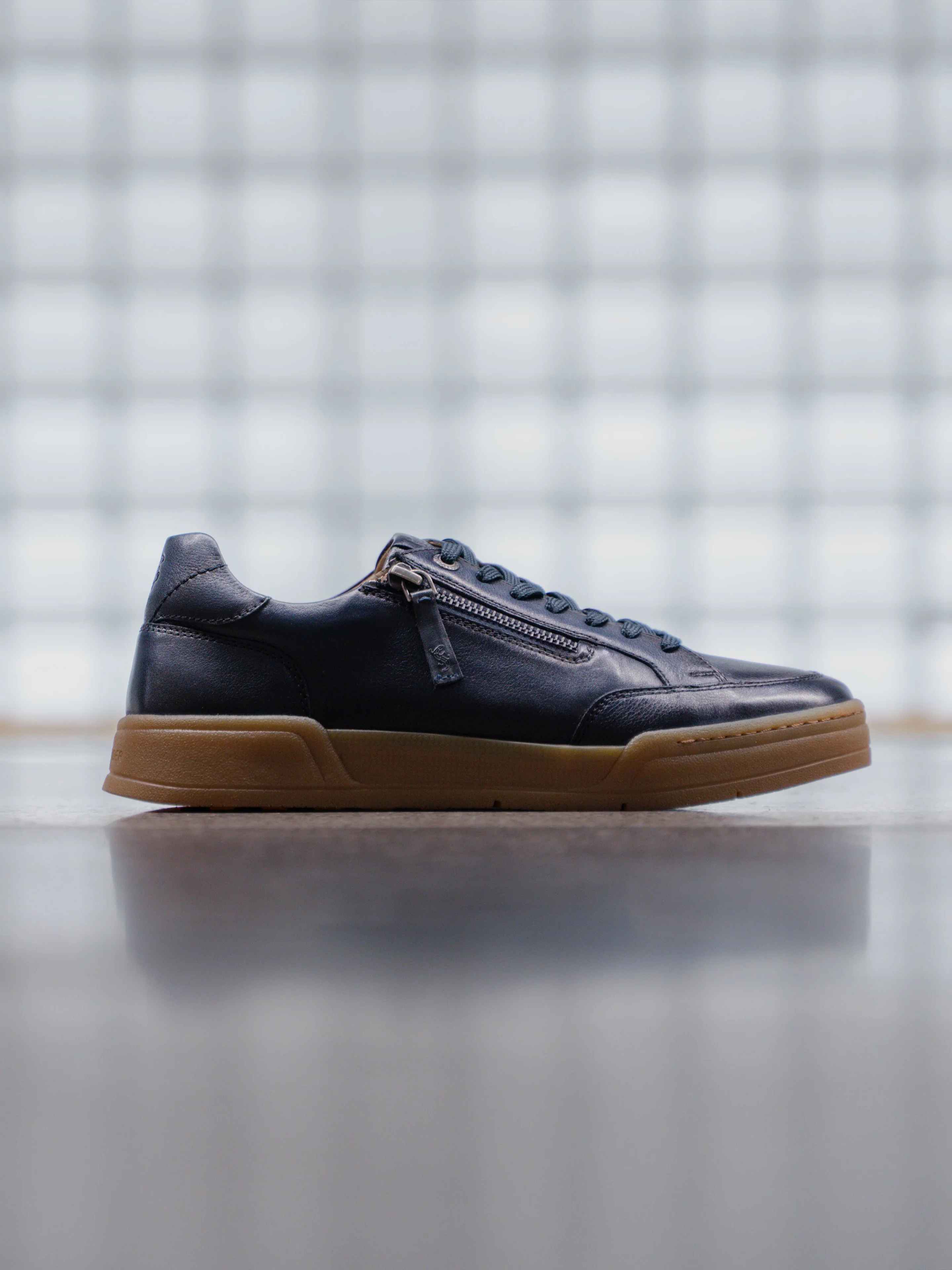 Leder Sneaker Dunkelblau - Image 6