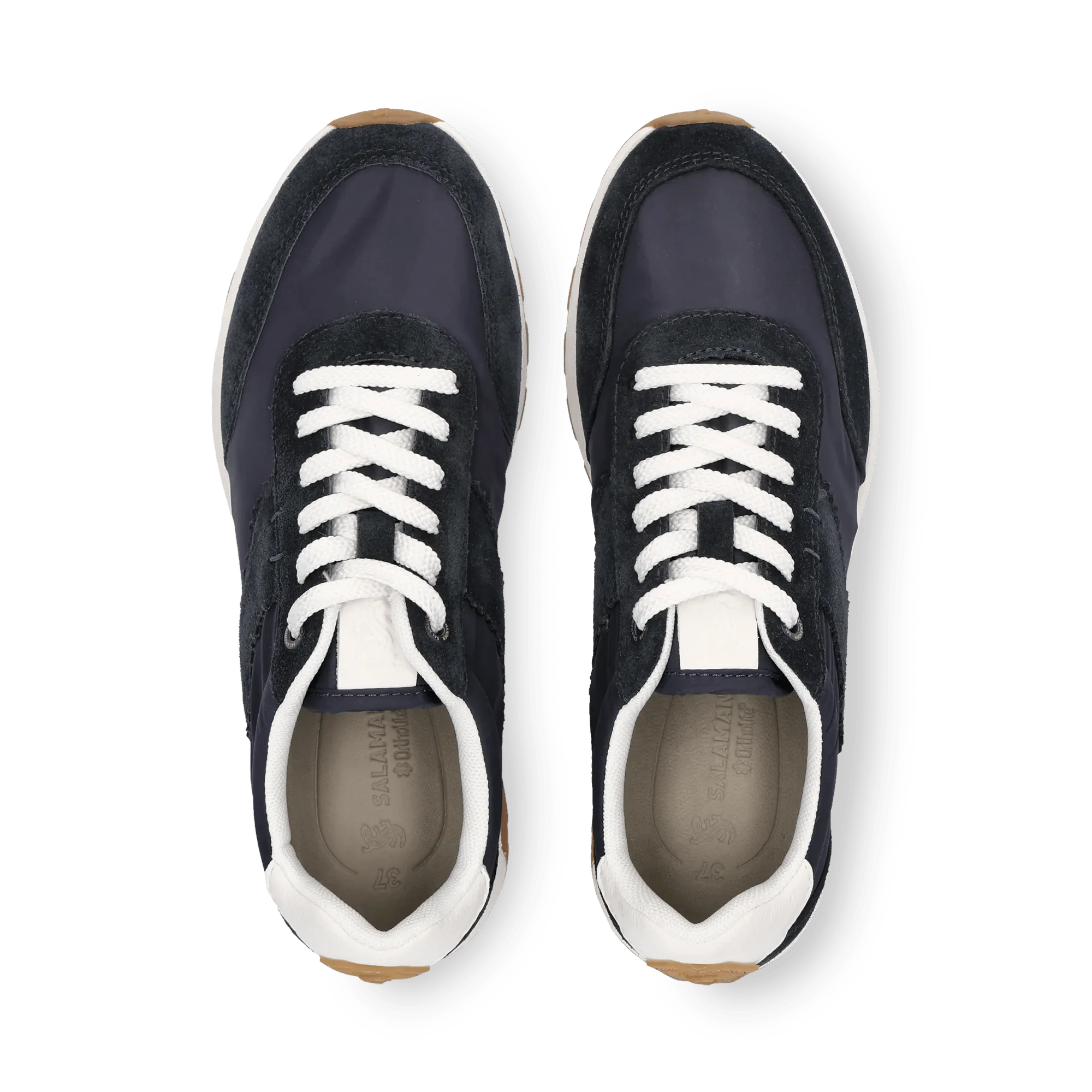 Leder Sneaker Dunkelblau - Image 6