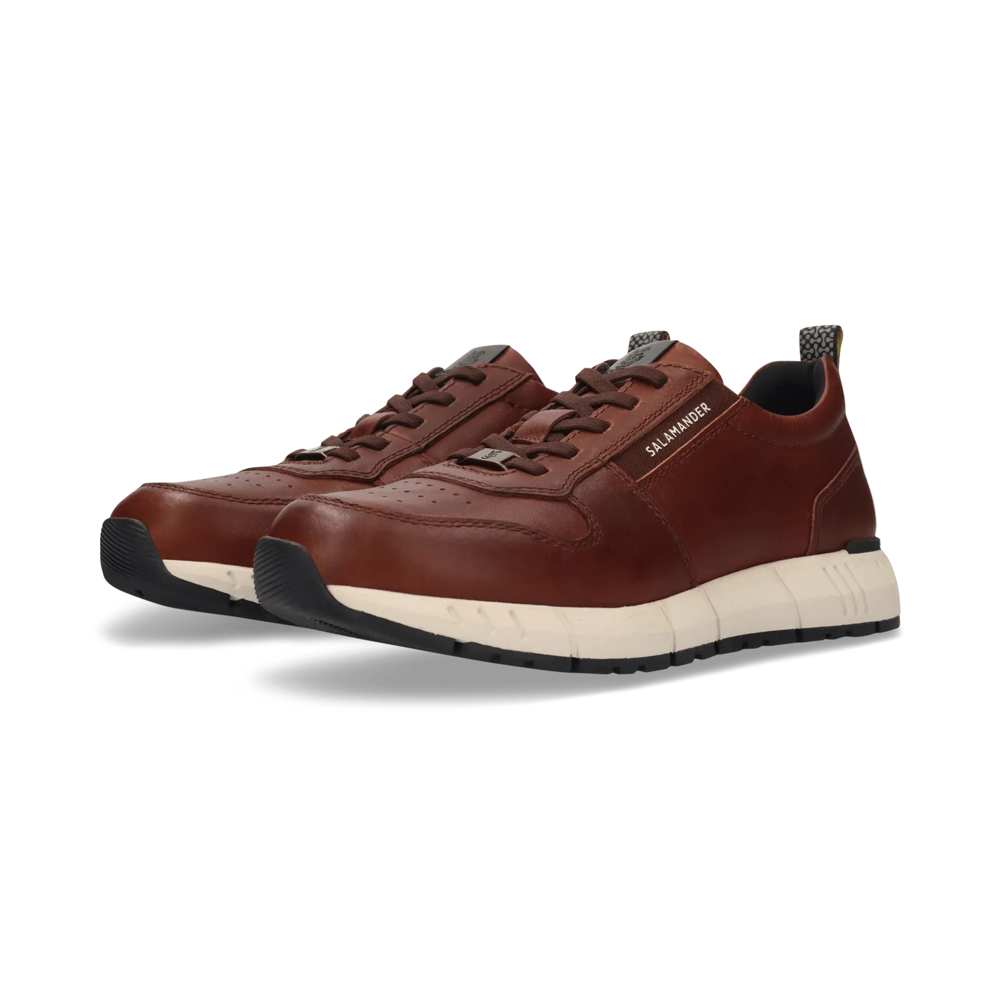 Leder Sneaker Dunkelbraun - Image 2
