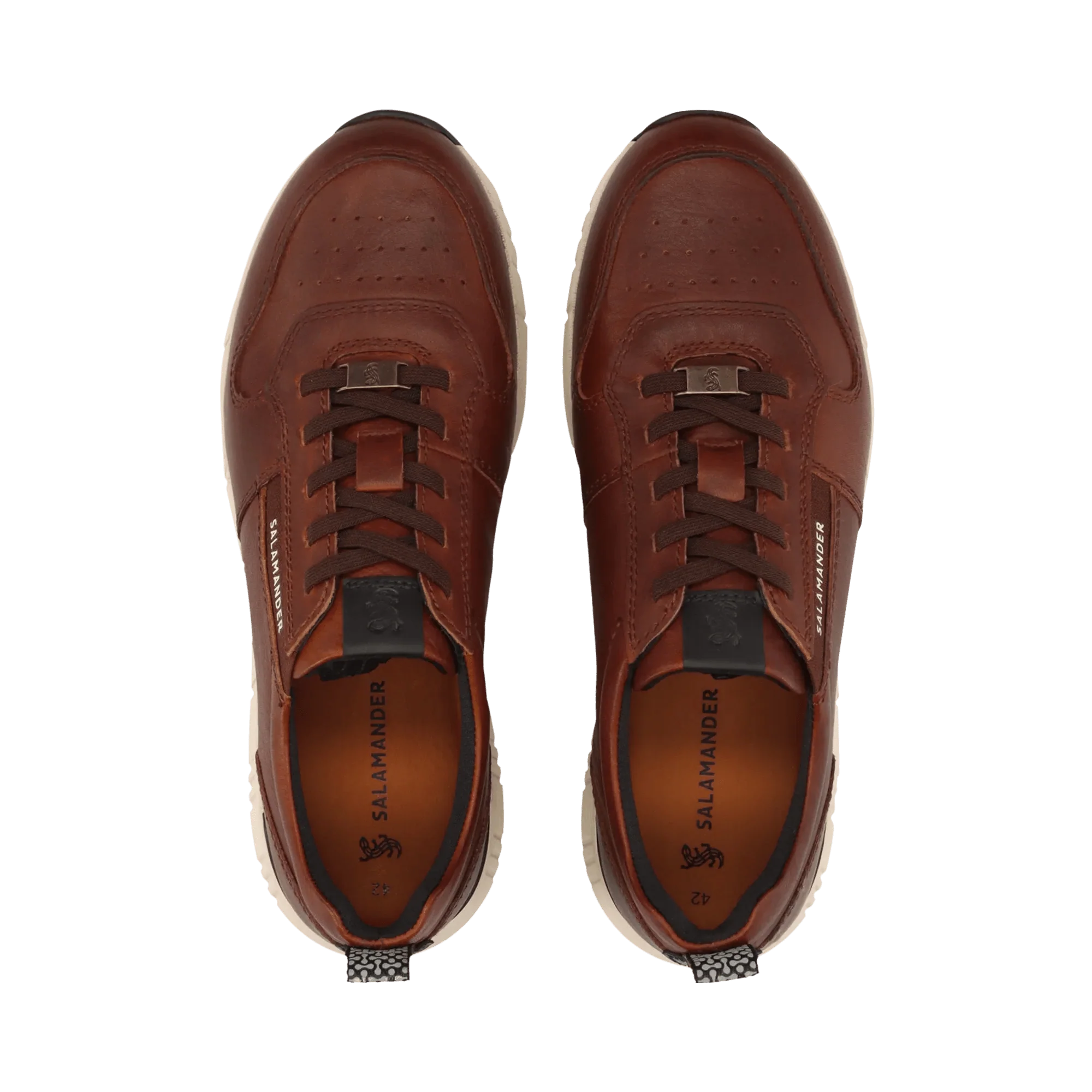 Leder Sneaker Dunkelbraun - Image 6