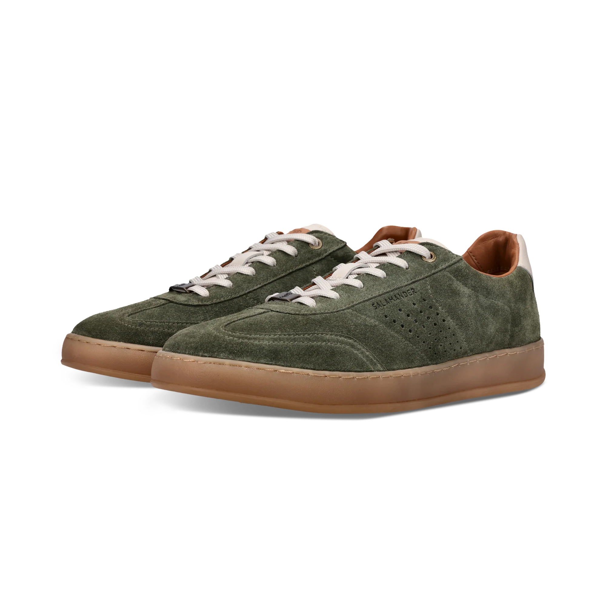 Leder Sneaker Dunkelgrün - Image 4