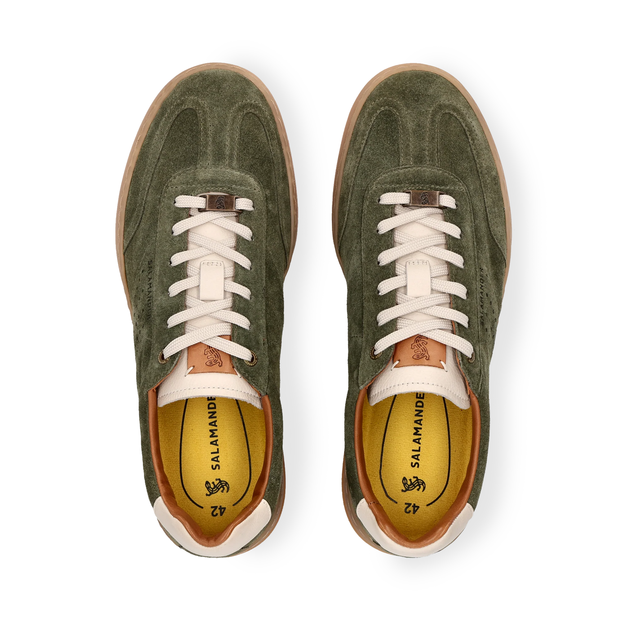 Leder Sneaker Dunkelgrün - Image 5