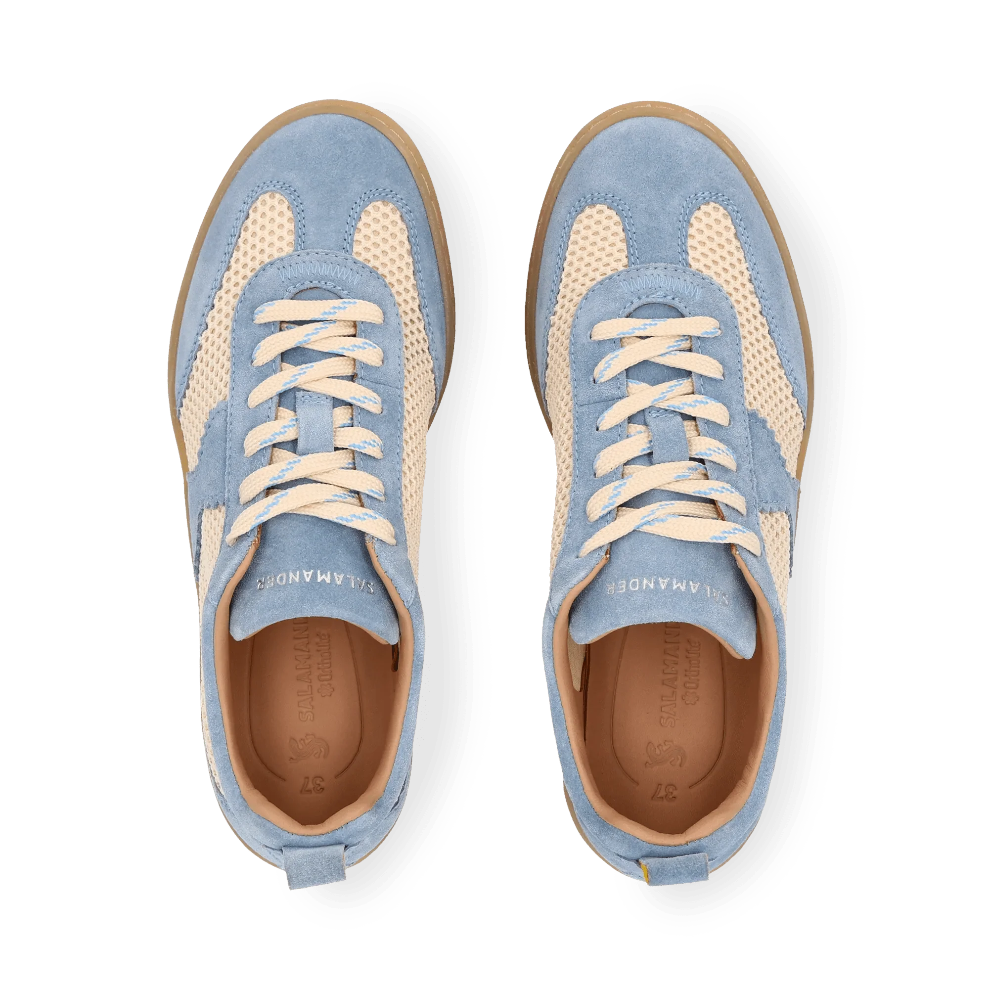 Leder Sneaker Hellblau - Image 6