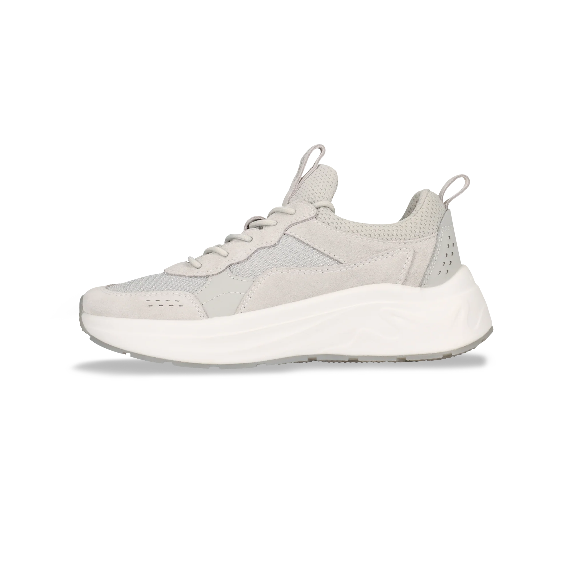 Leder Sneaker Grau