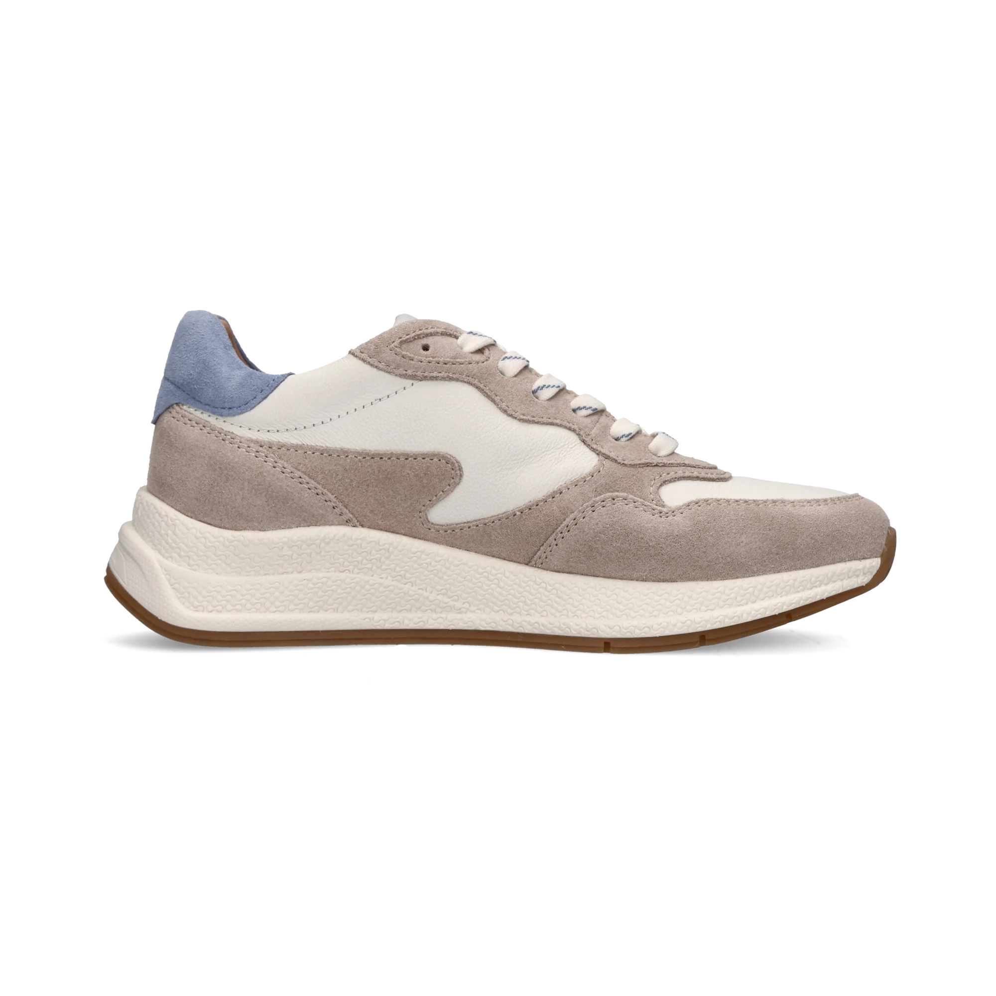 Leder Sneaker Hellgrau - Image 3